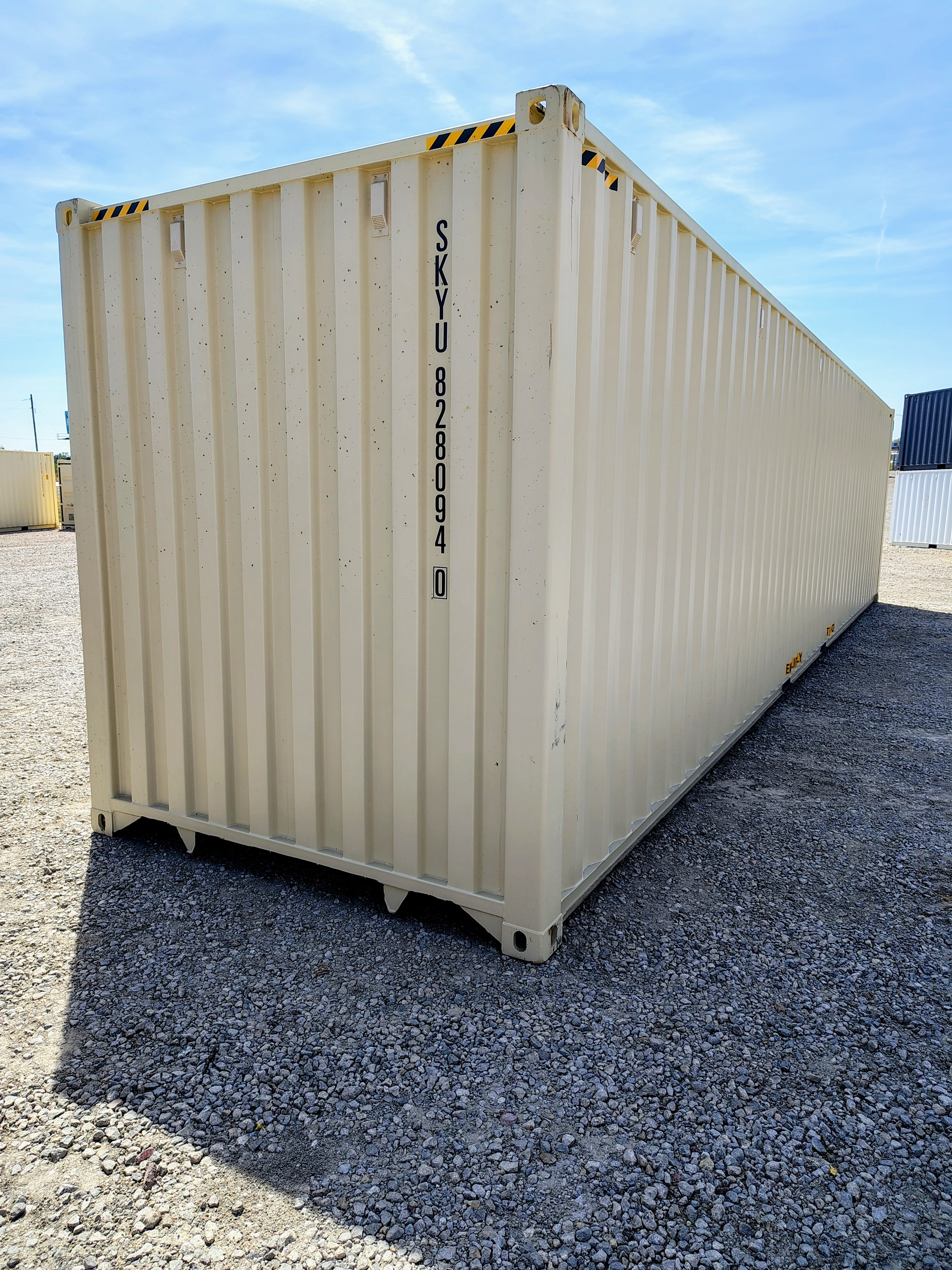 Rear corner view of the product