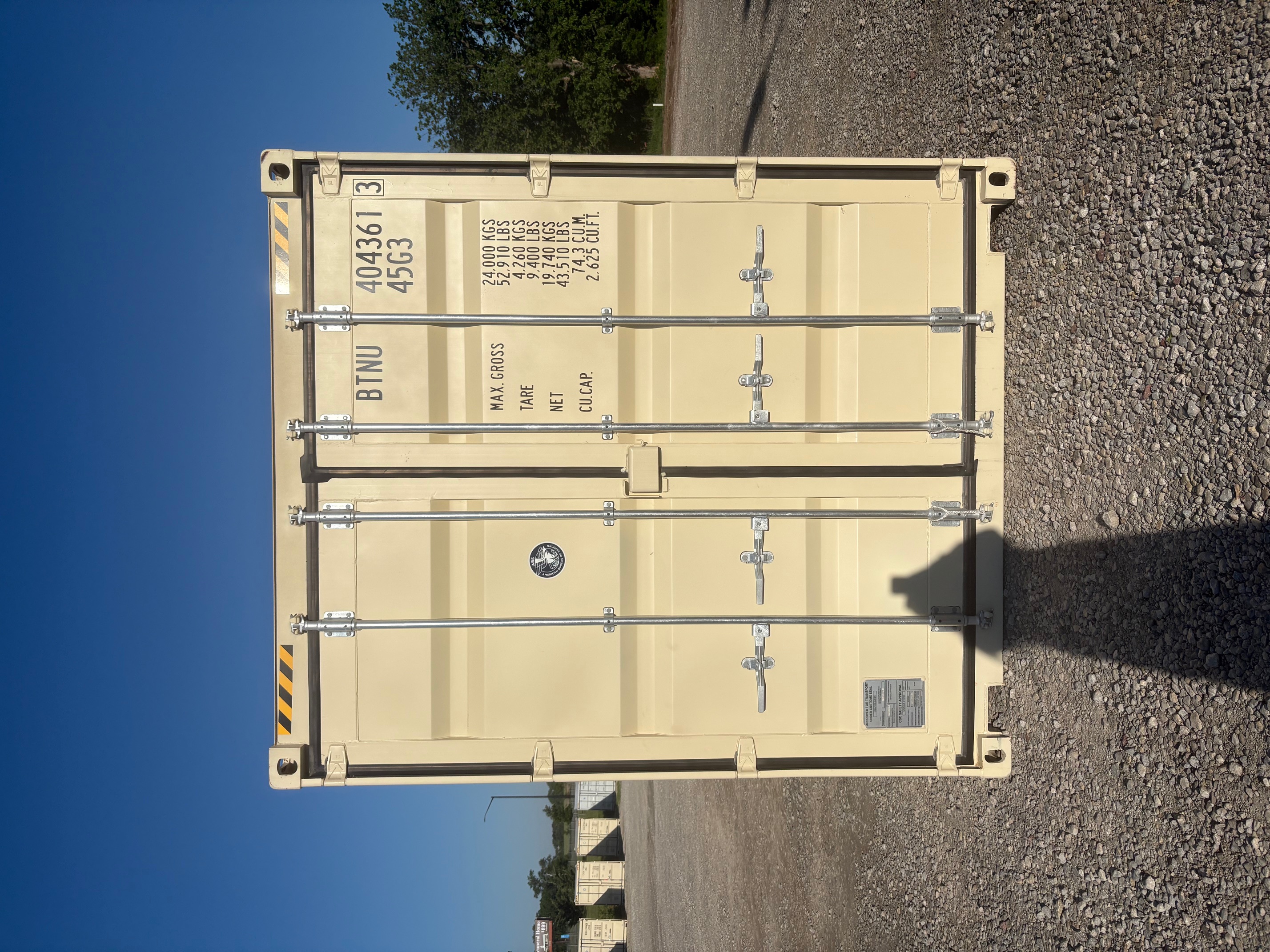 Front view of the product