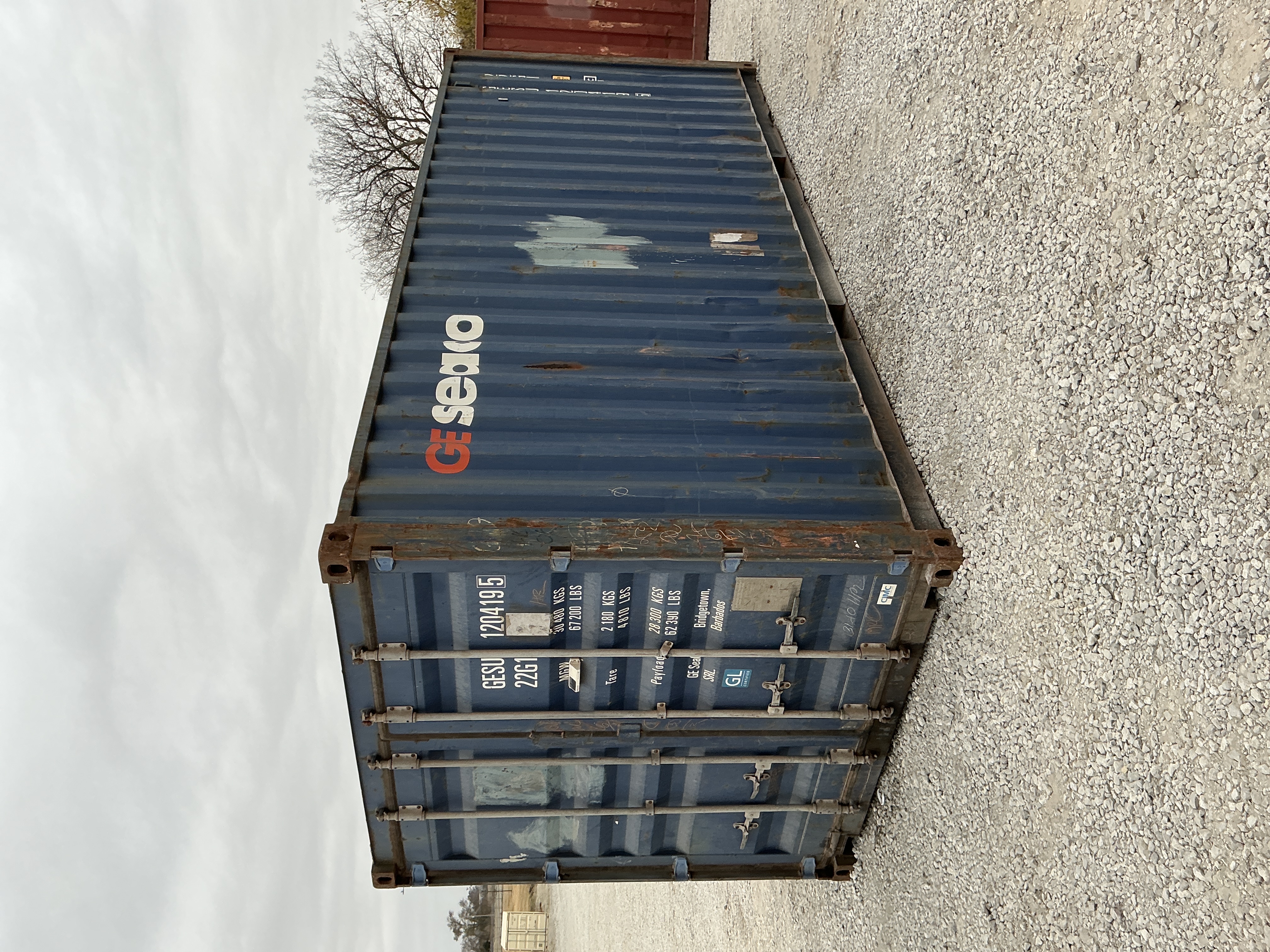 Front corner view of the product