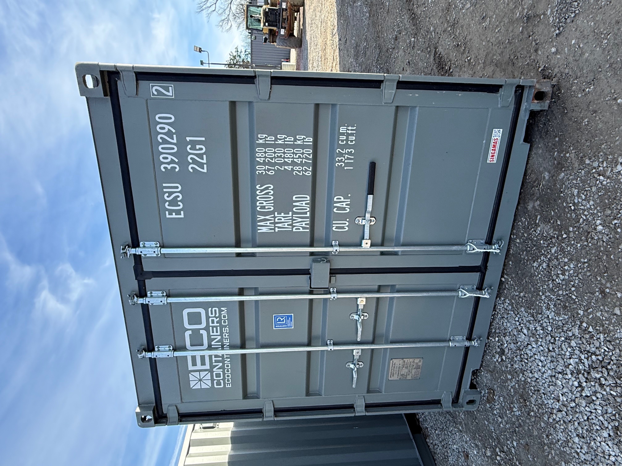 Front view of the product