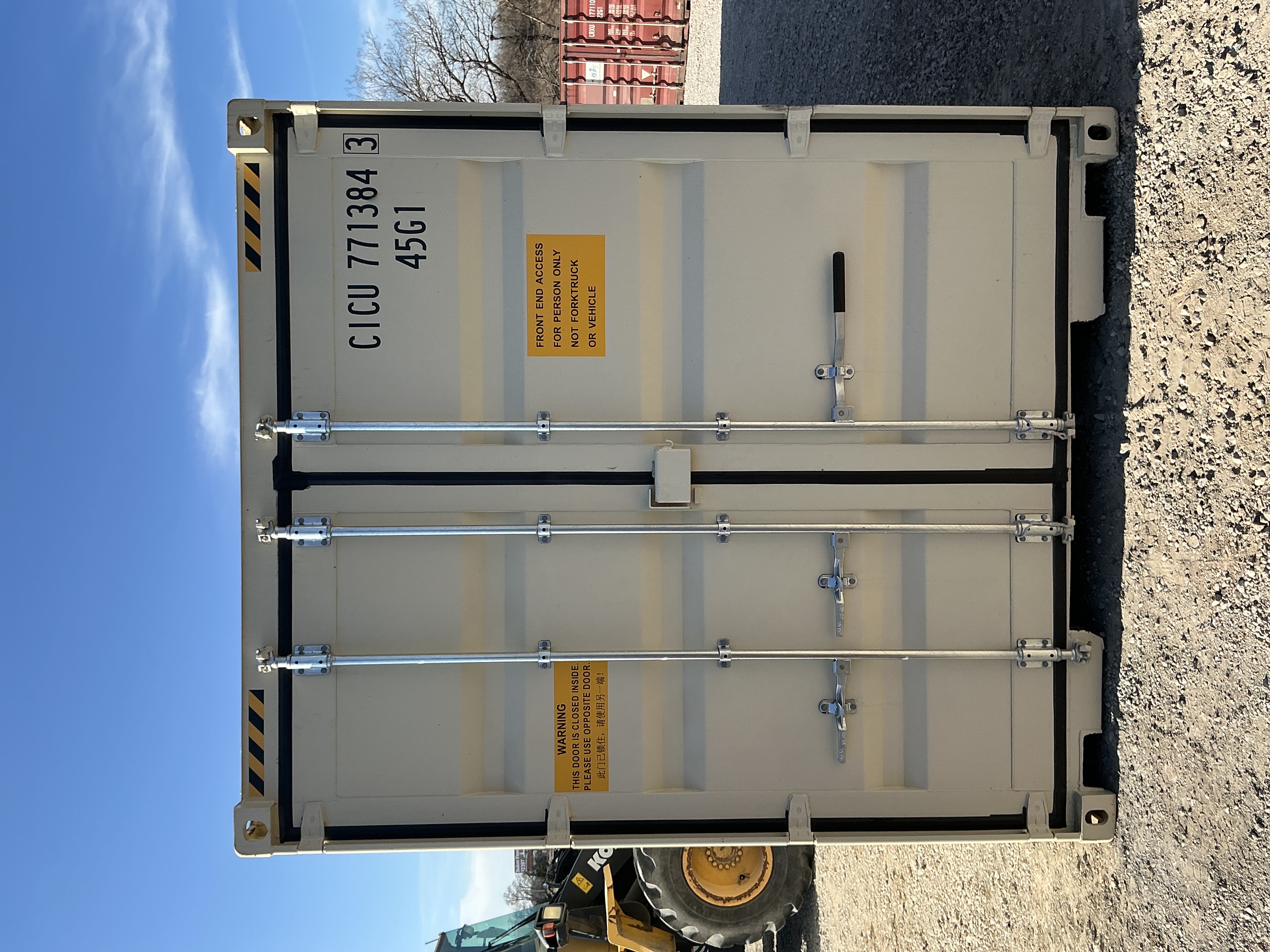 Front view of the product