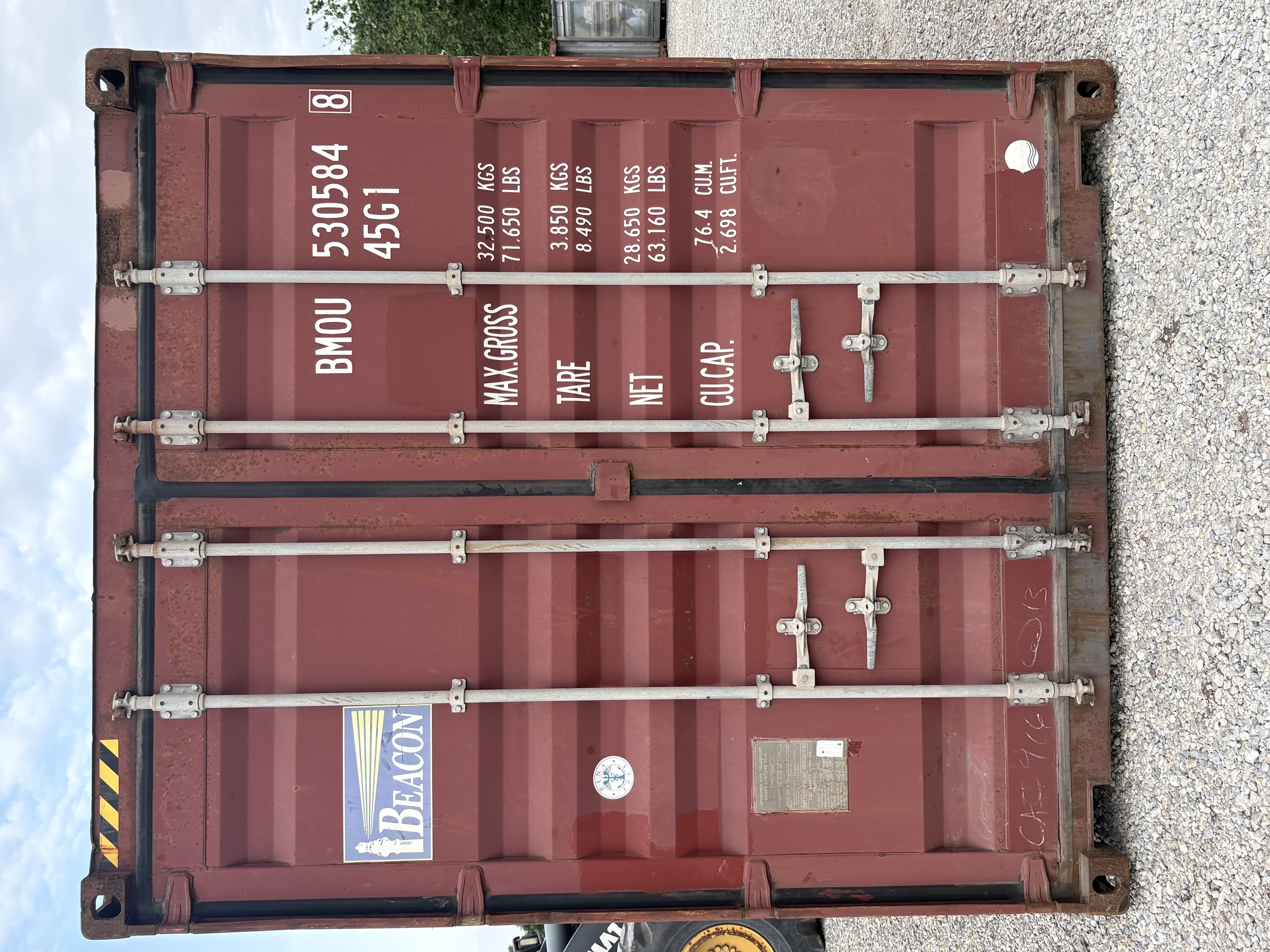 Front view of the product