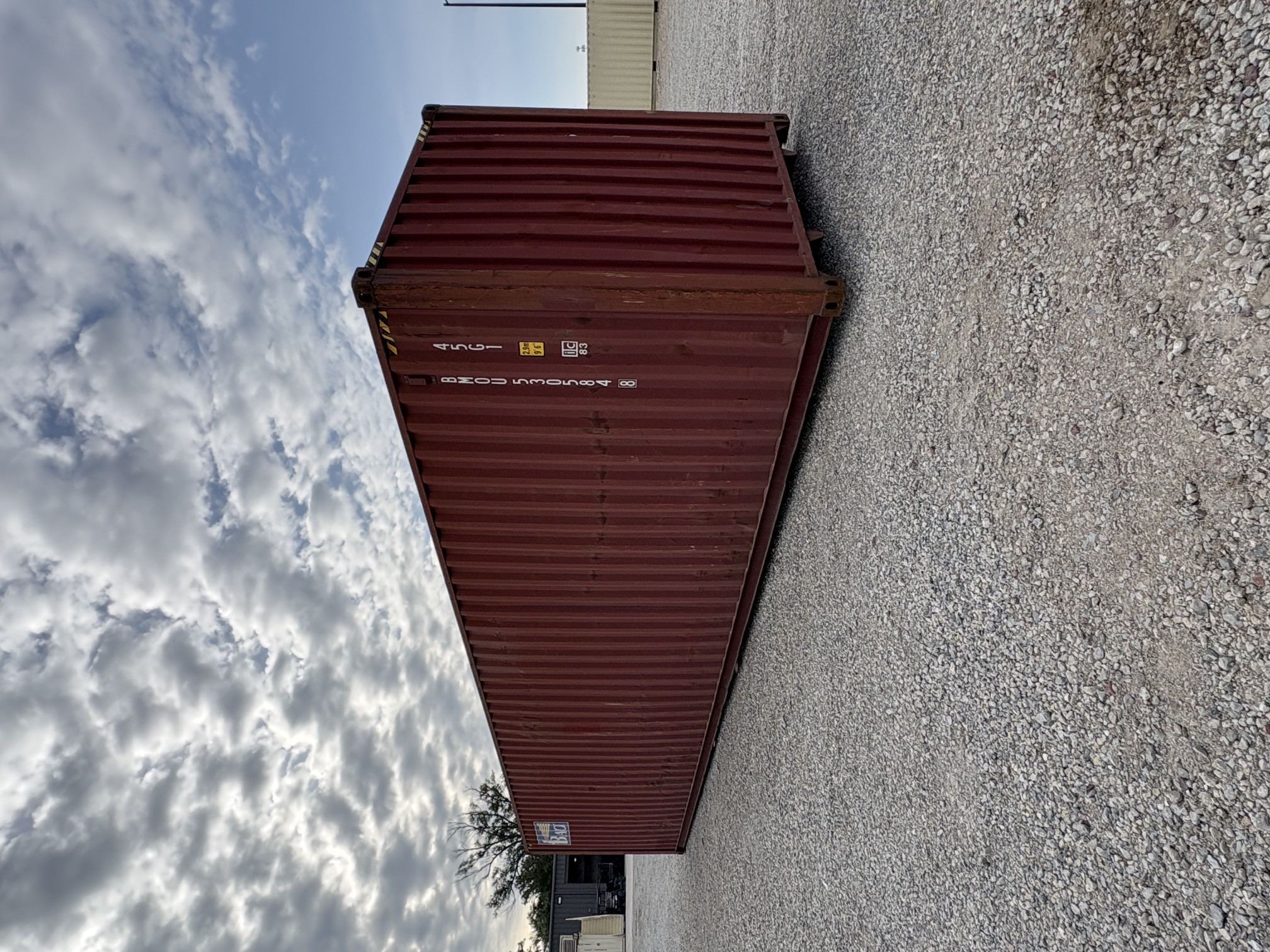 Rear corner view of the product