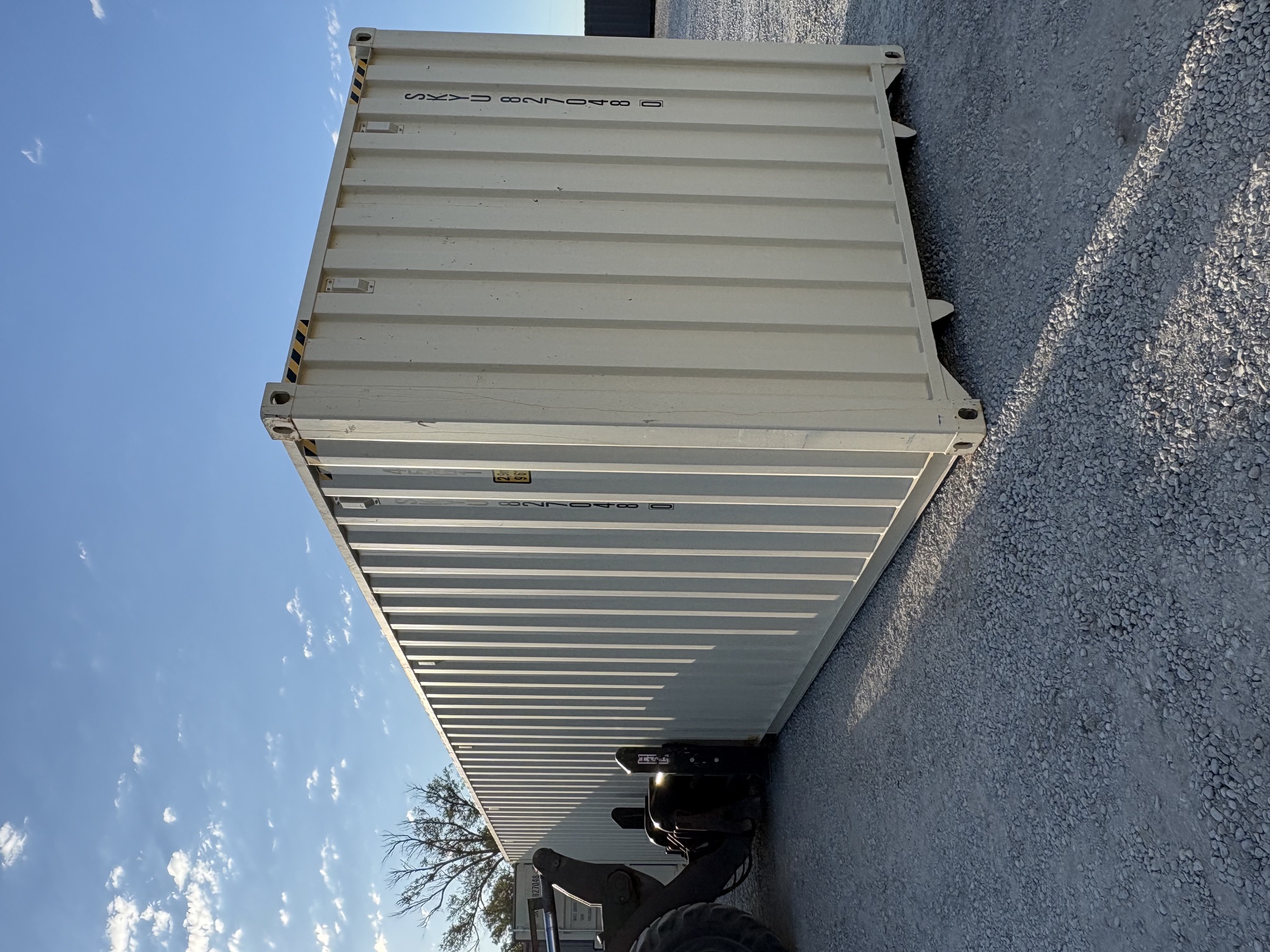 Rear corner view of the product
