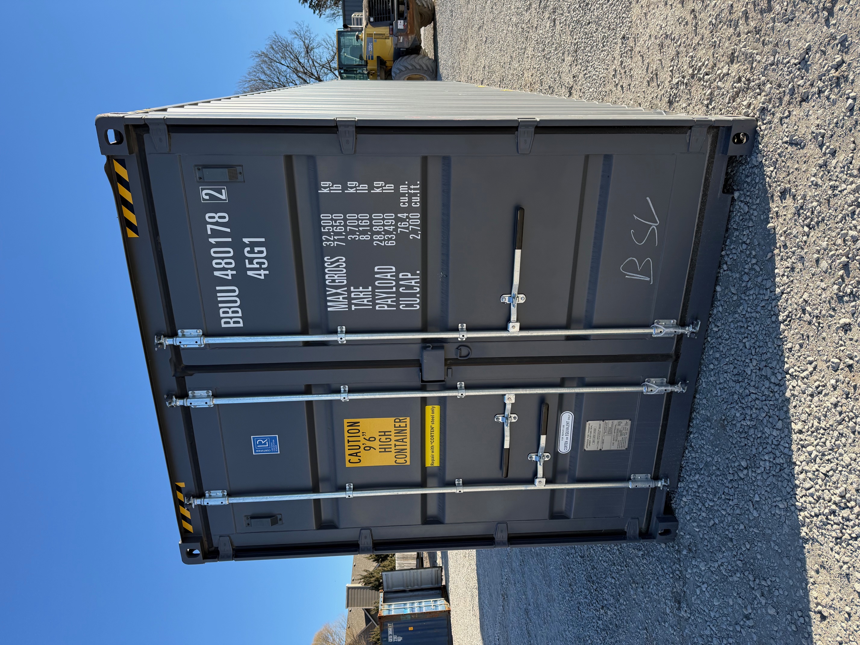 Front view of the product