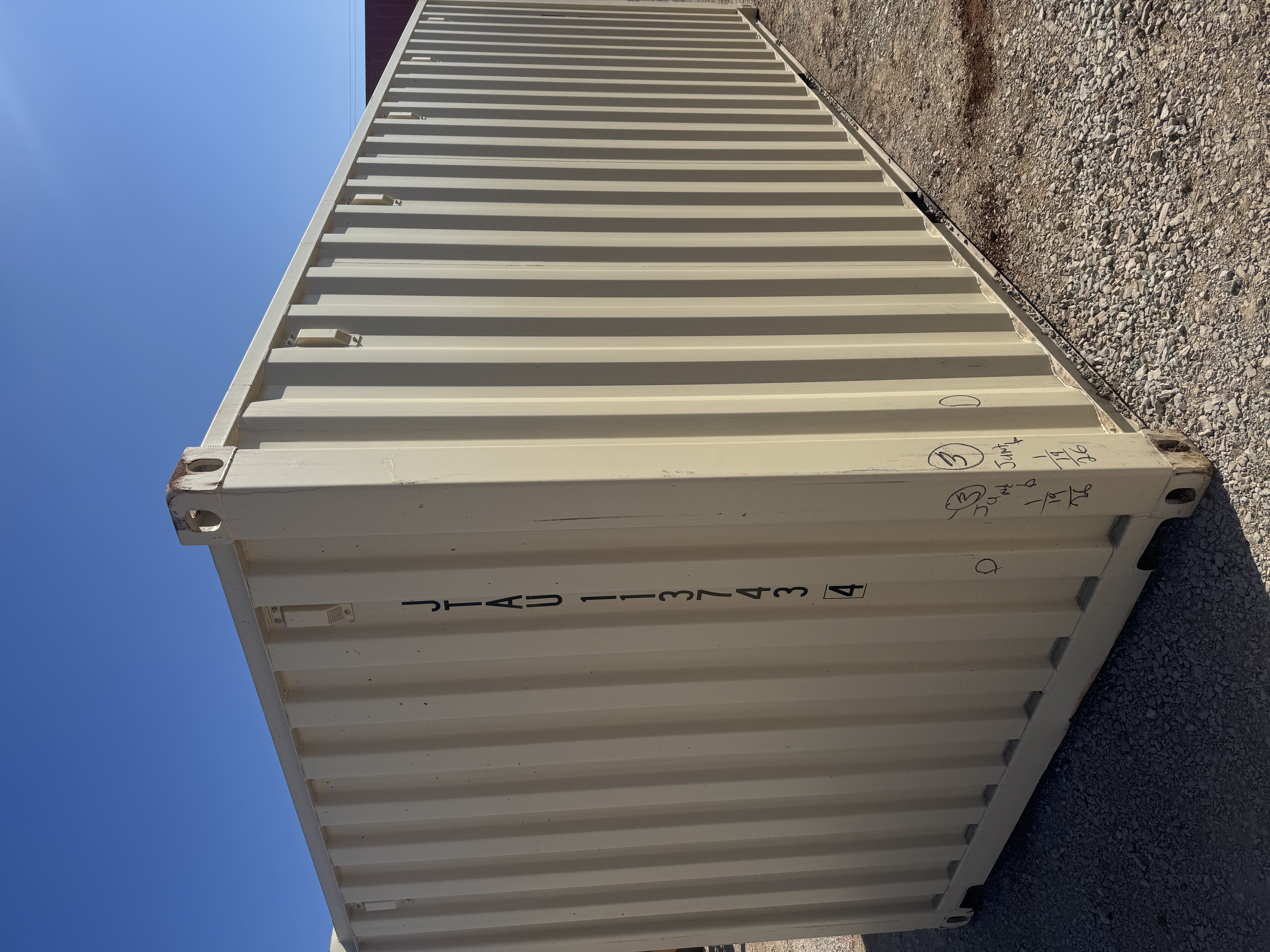 Rear corner view of the product