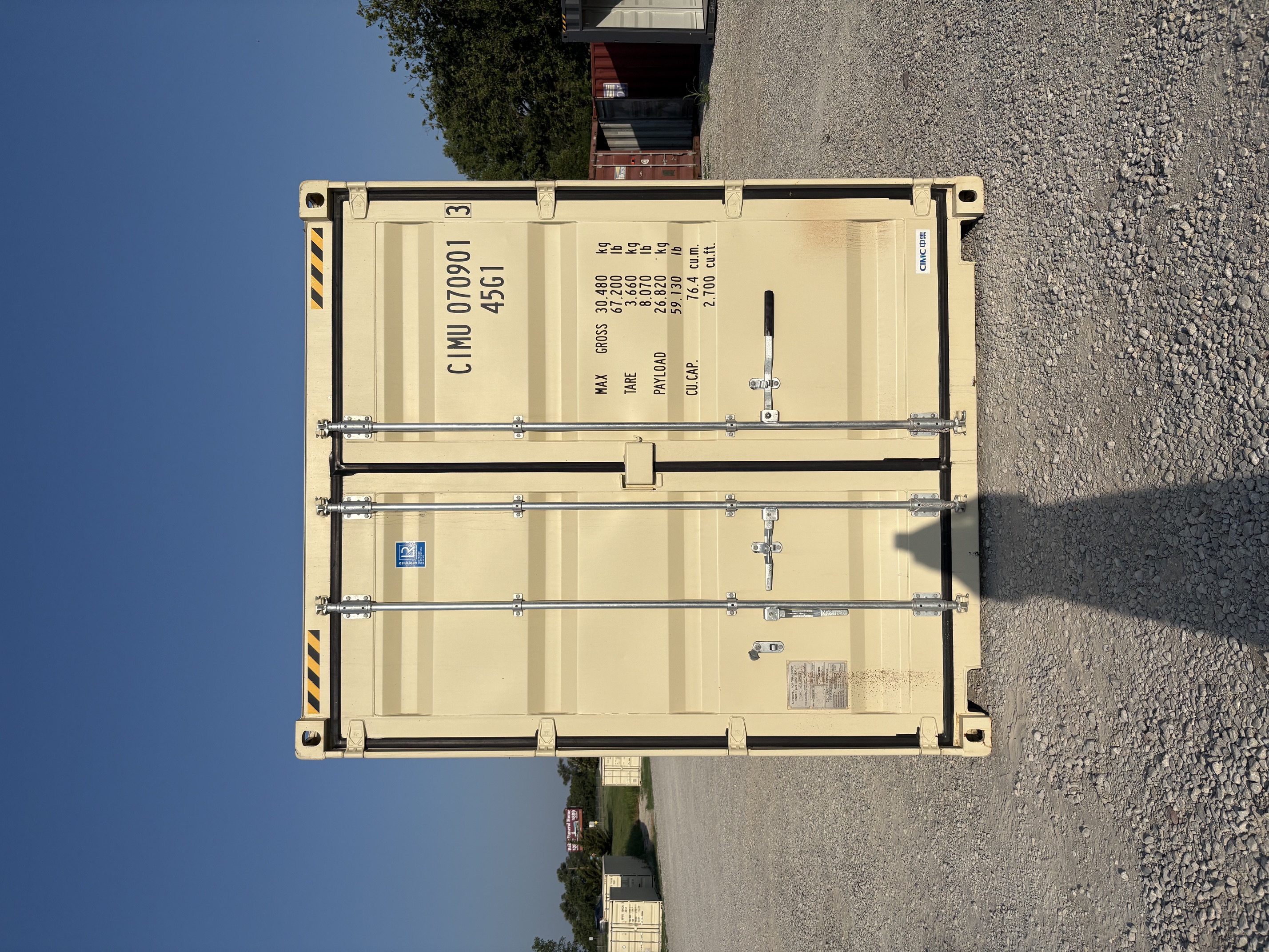 Front view of the product