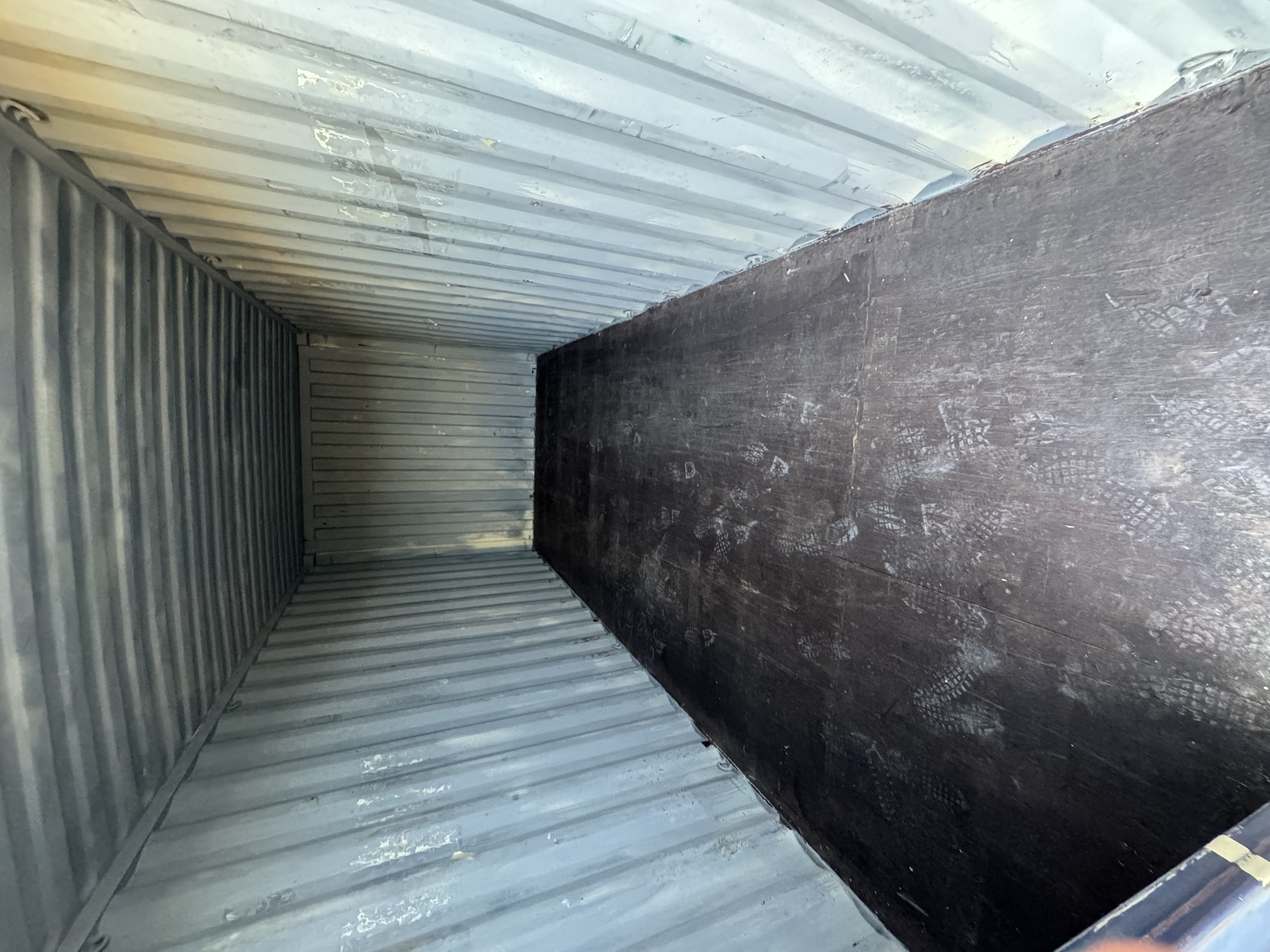 Rear corner view of the product