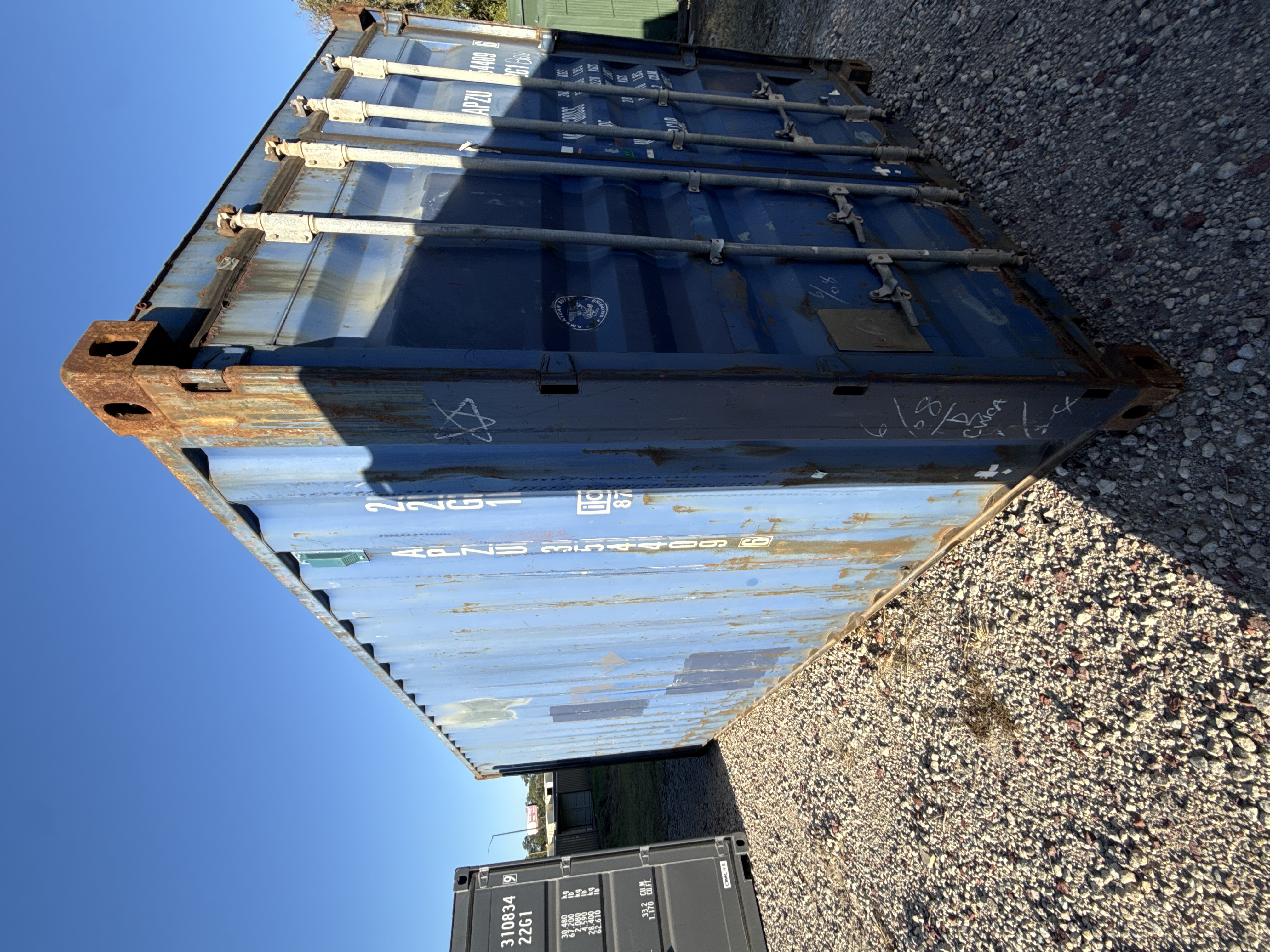 Front corner view of the product