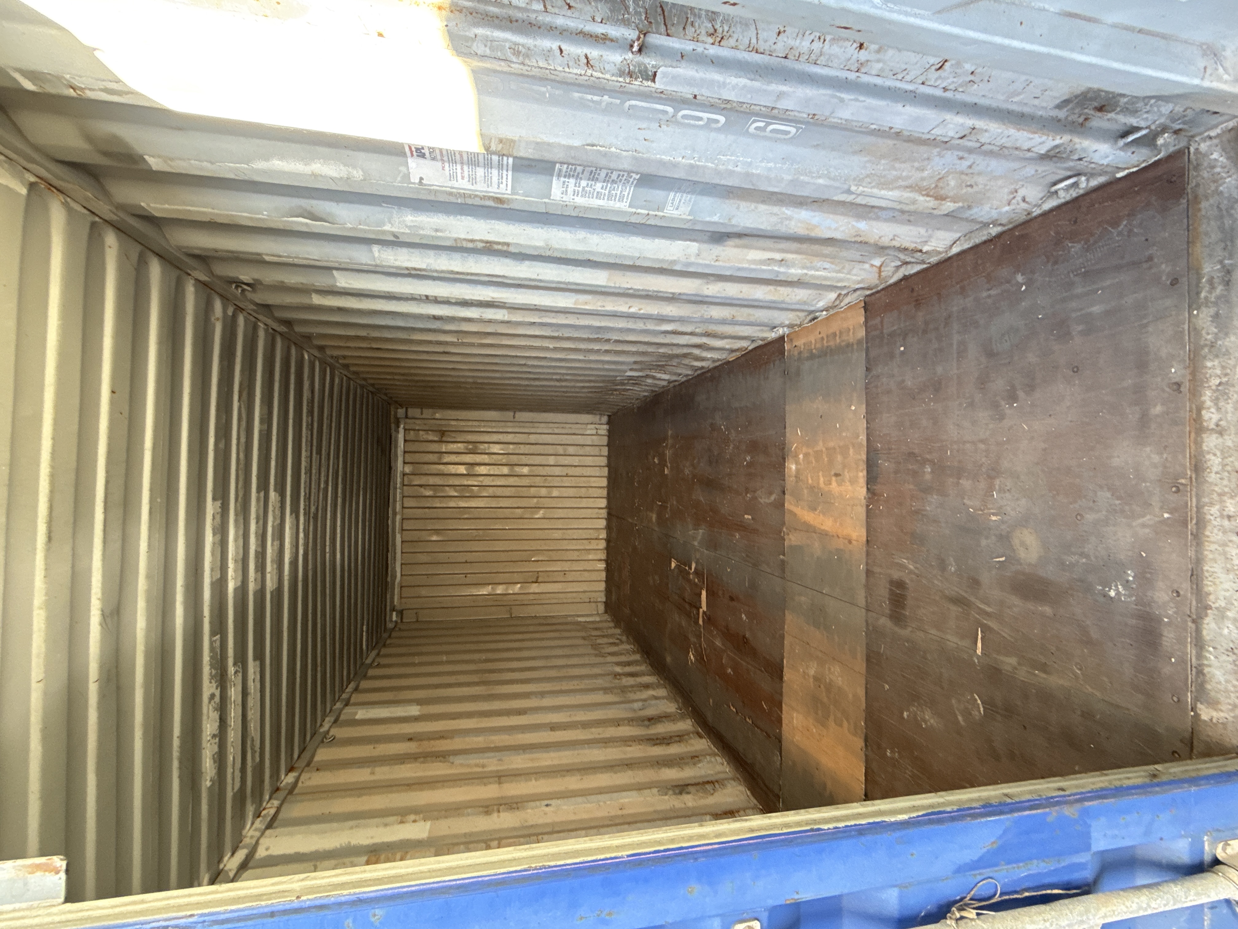 Interior view of the product