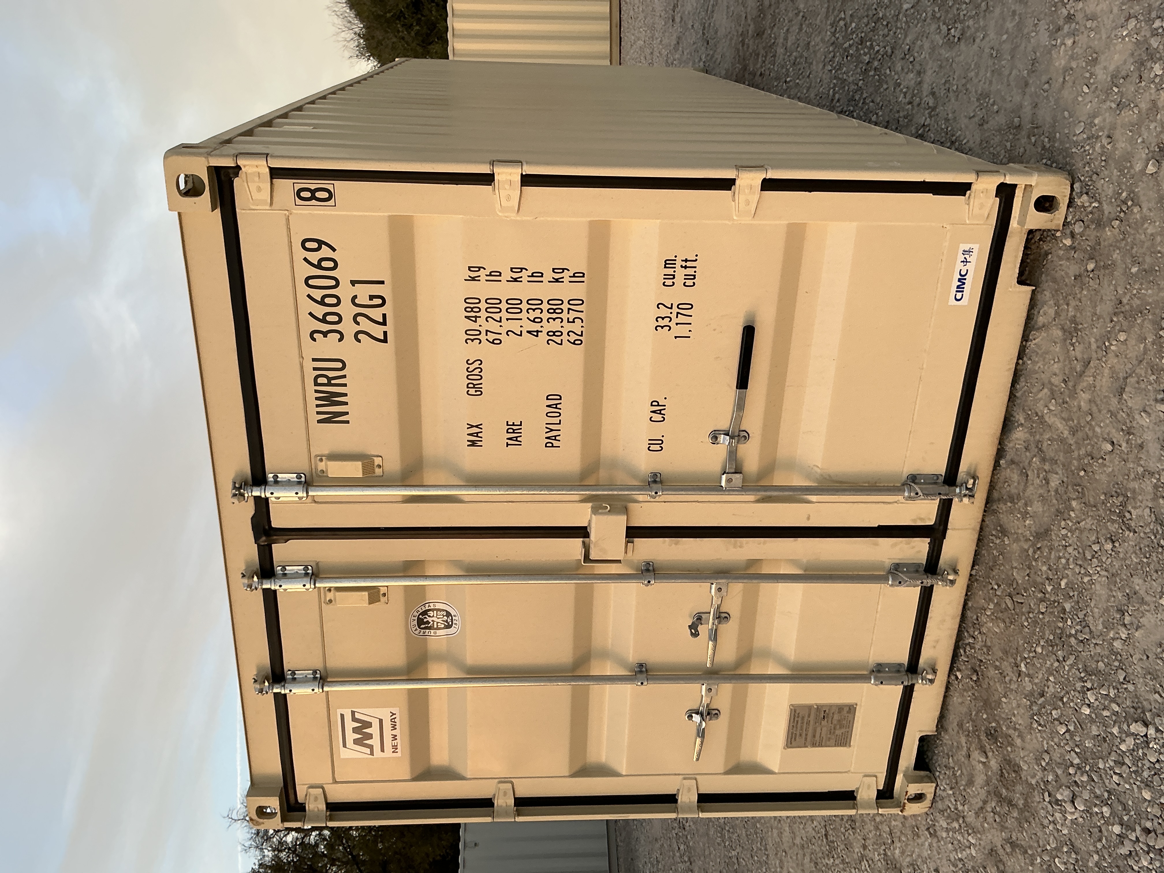 Front view of the product