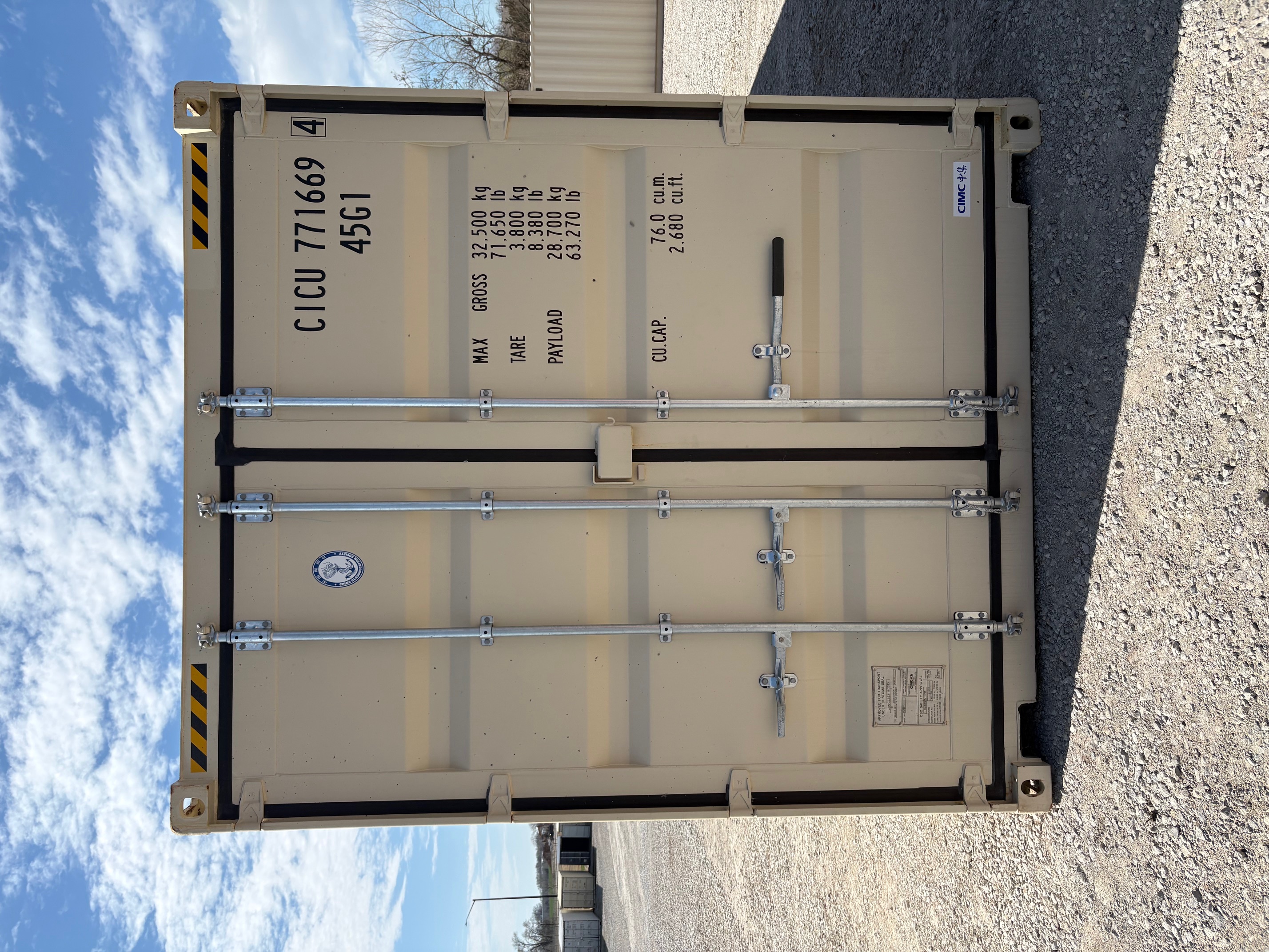 Front view of the product