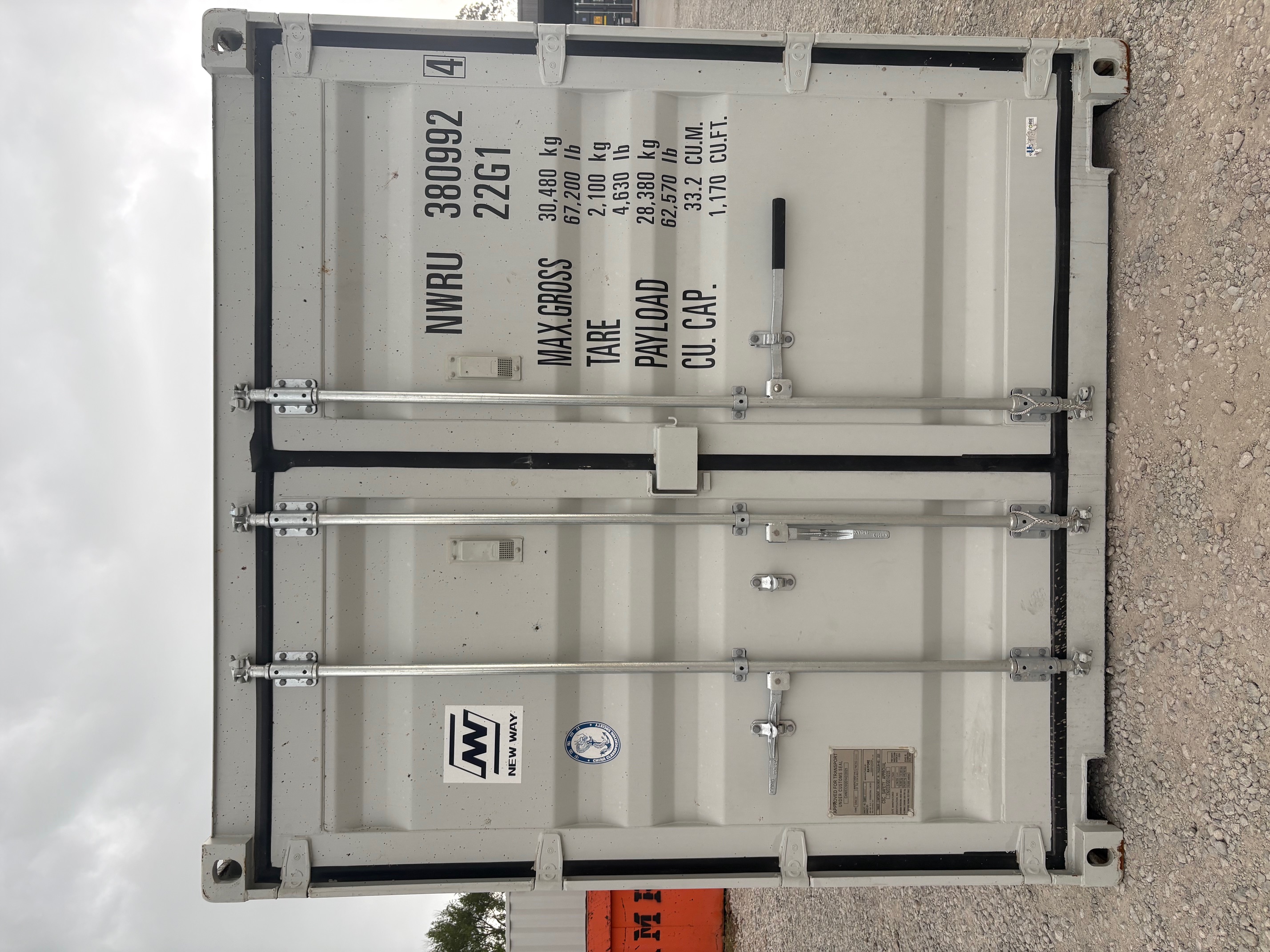 Front view of the product