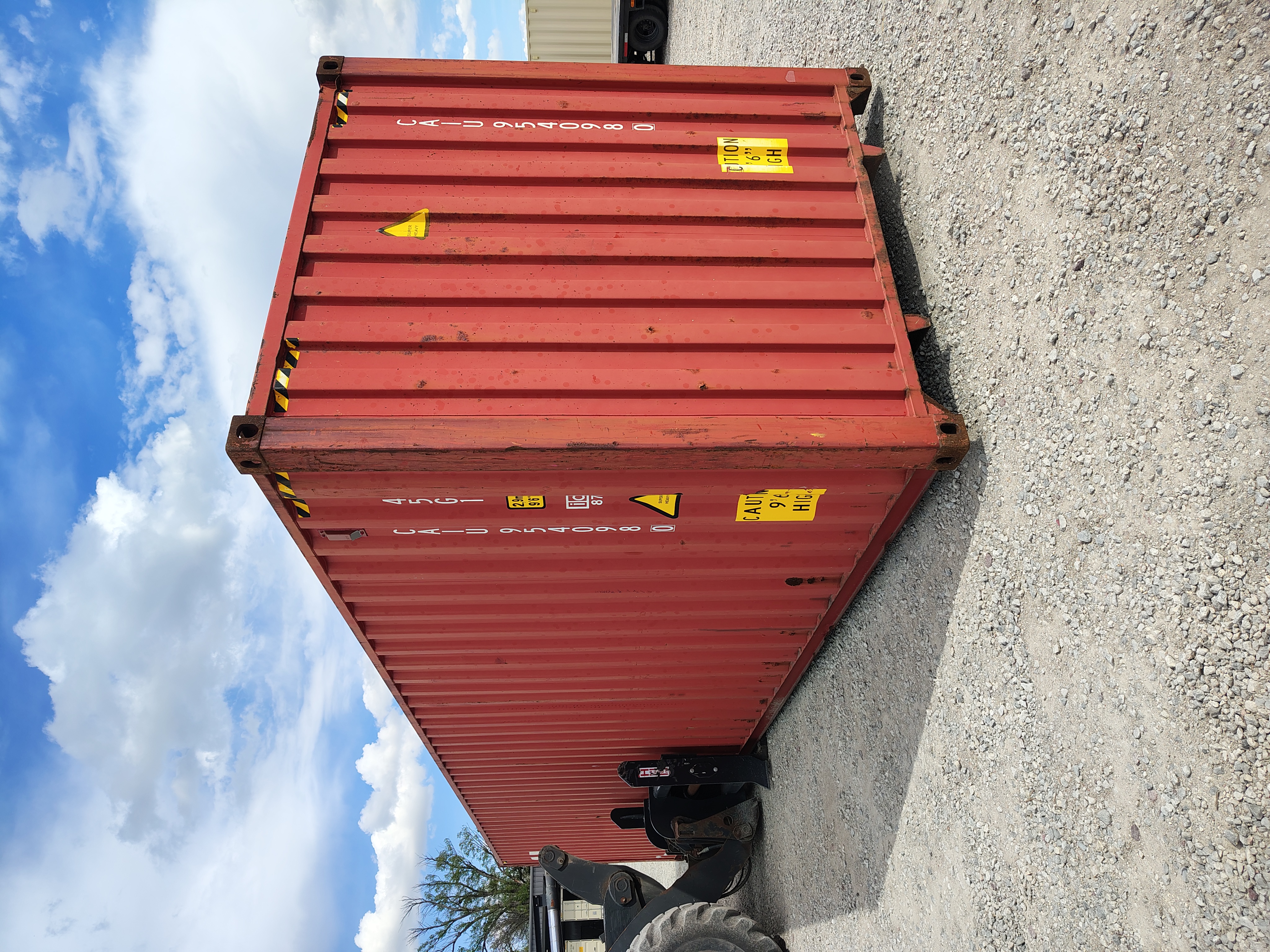 Rear corner view of the product