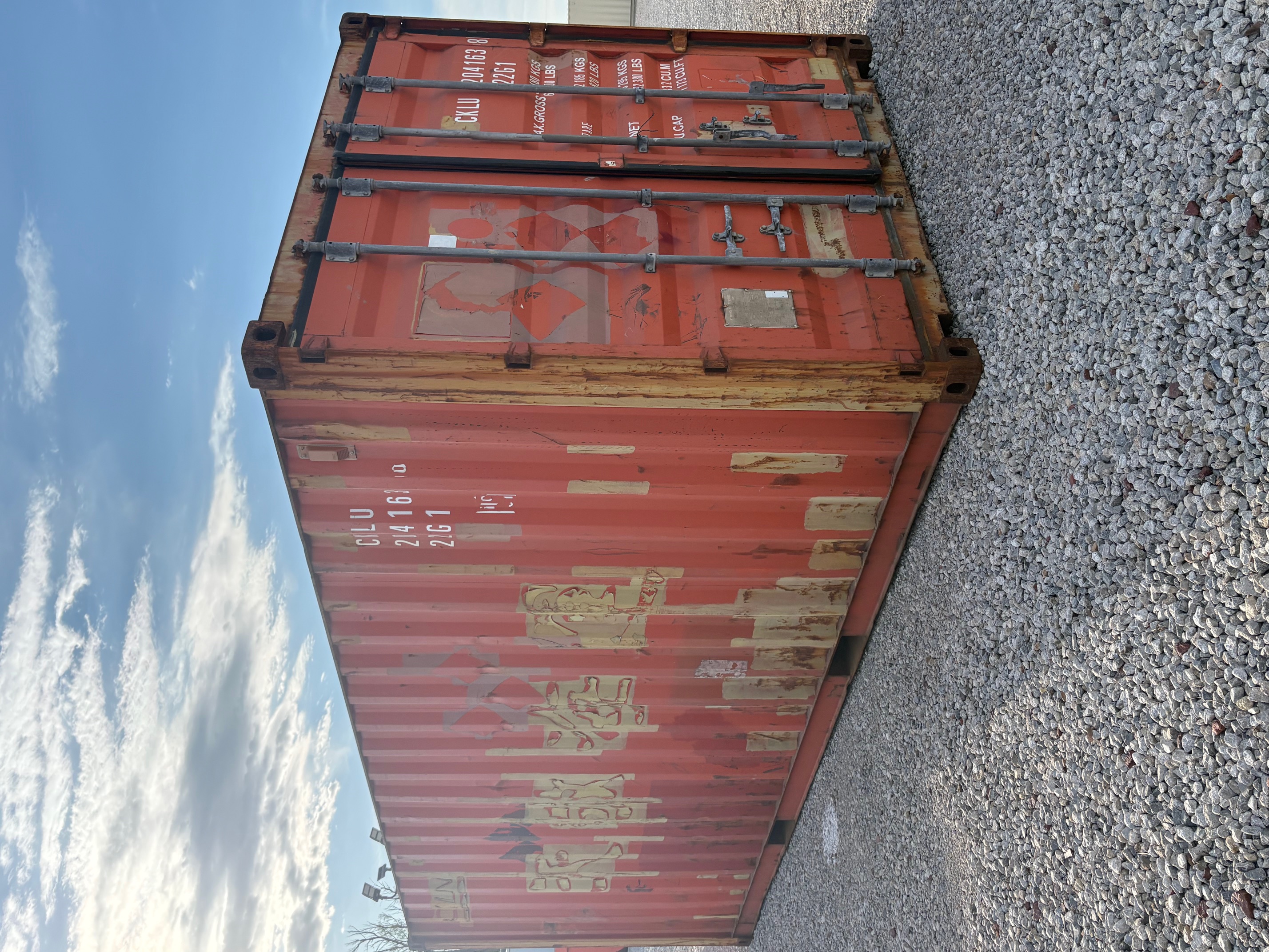 Front corner view of the product