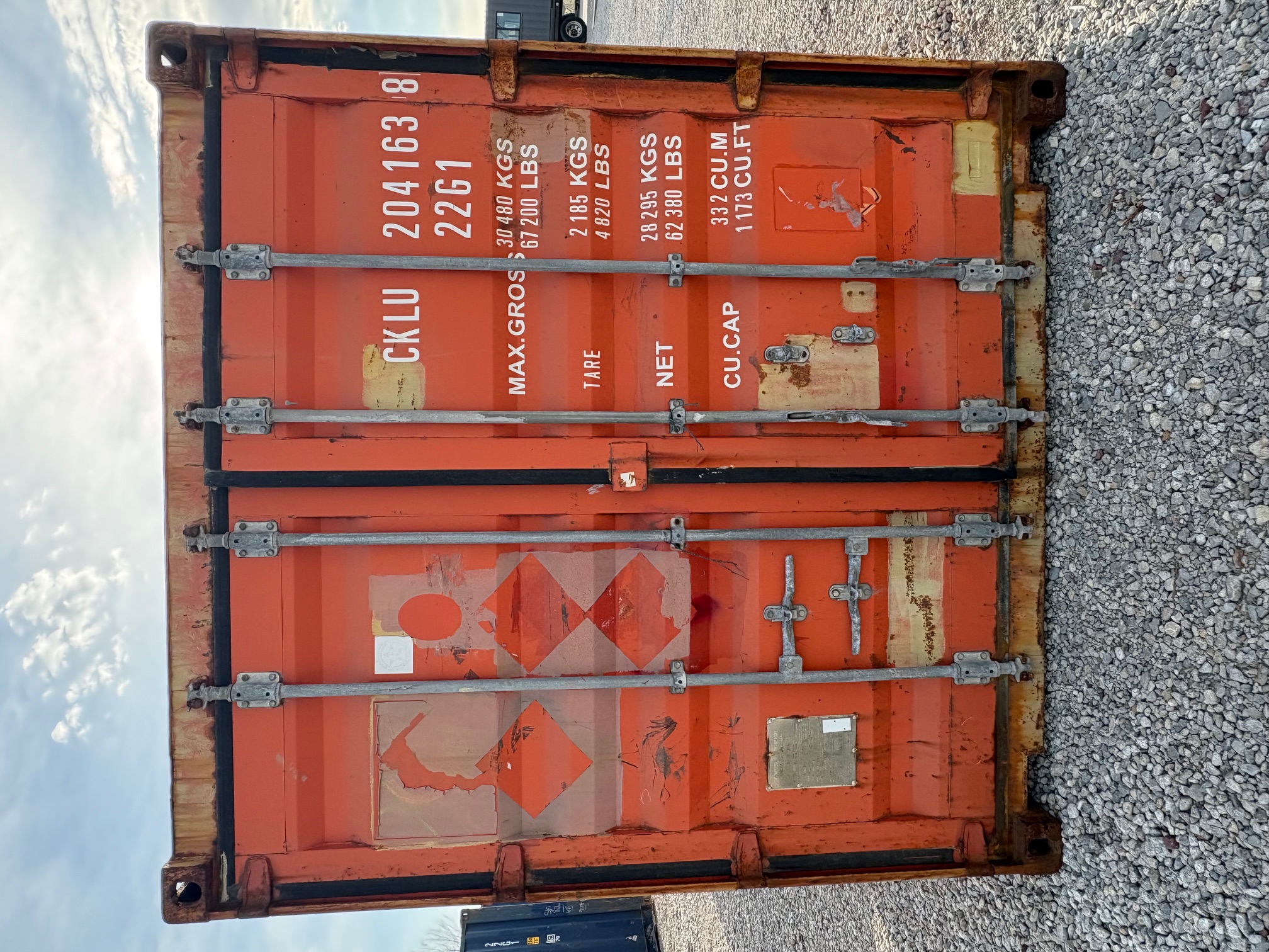 Front view of the product