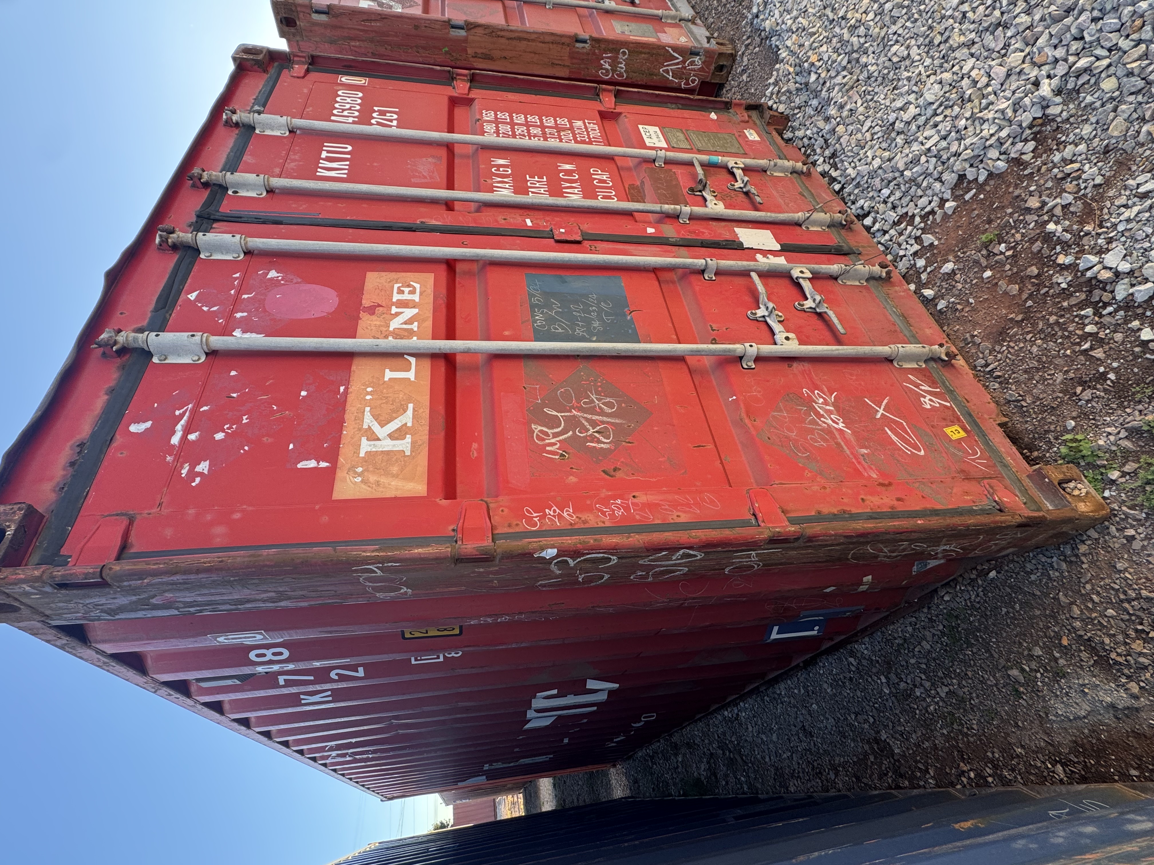 Front corner view of the product