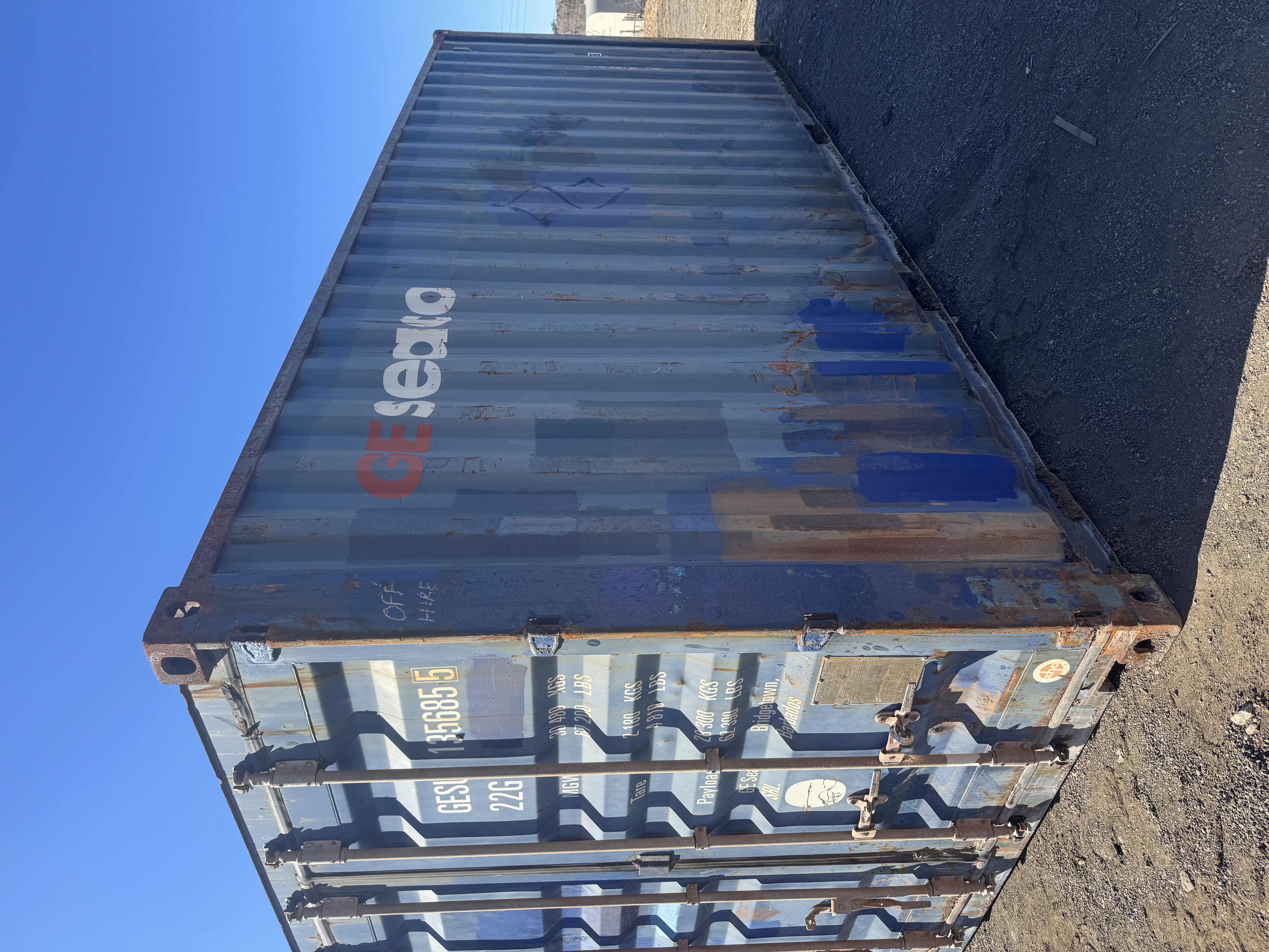 Front corner view of the product