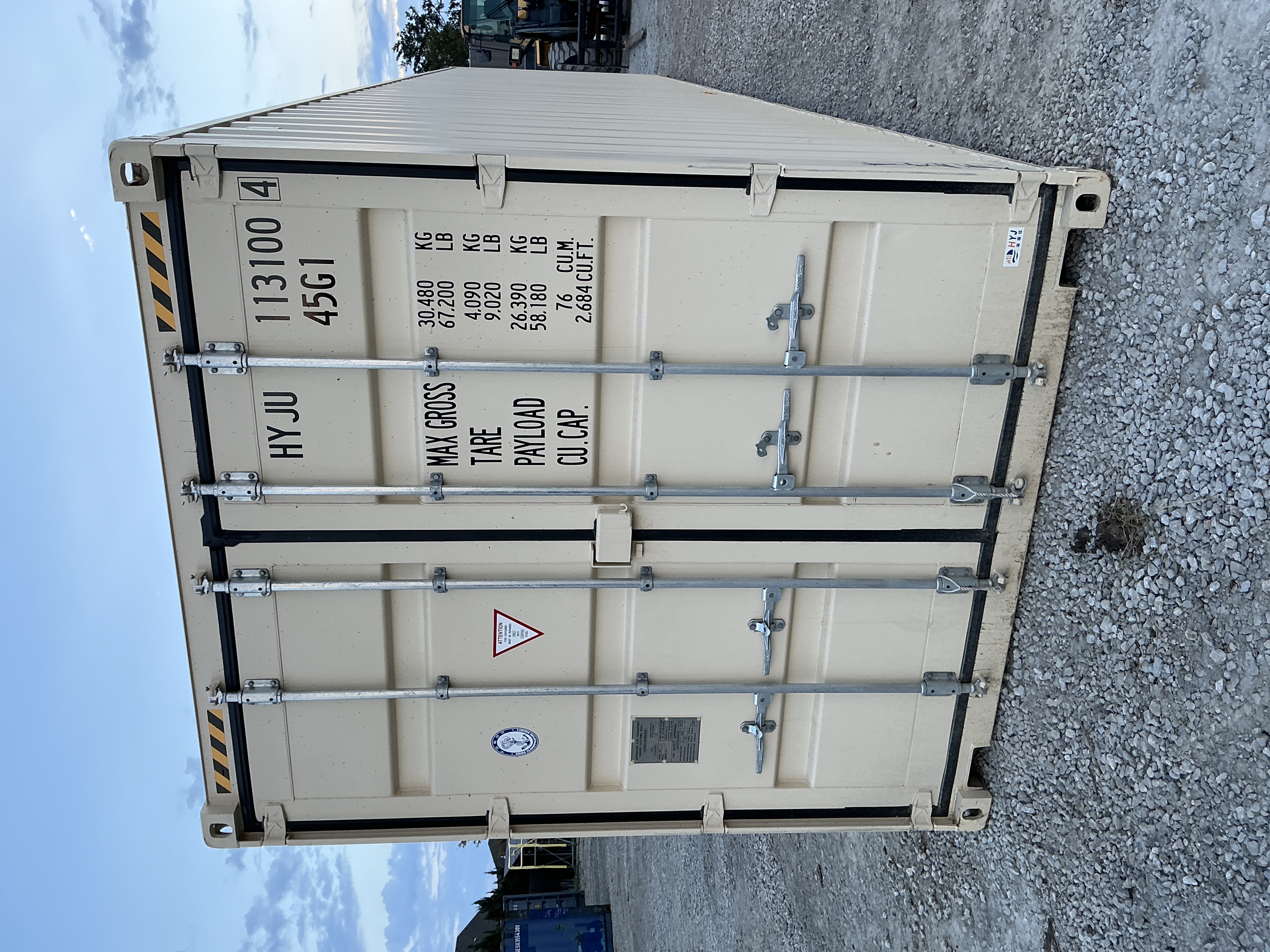 Front view of the product