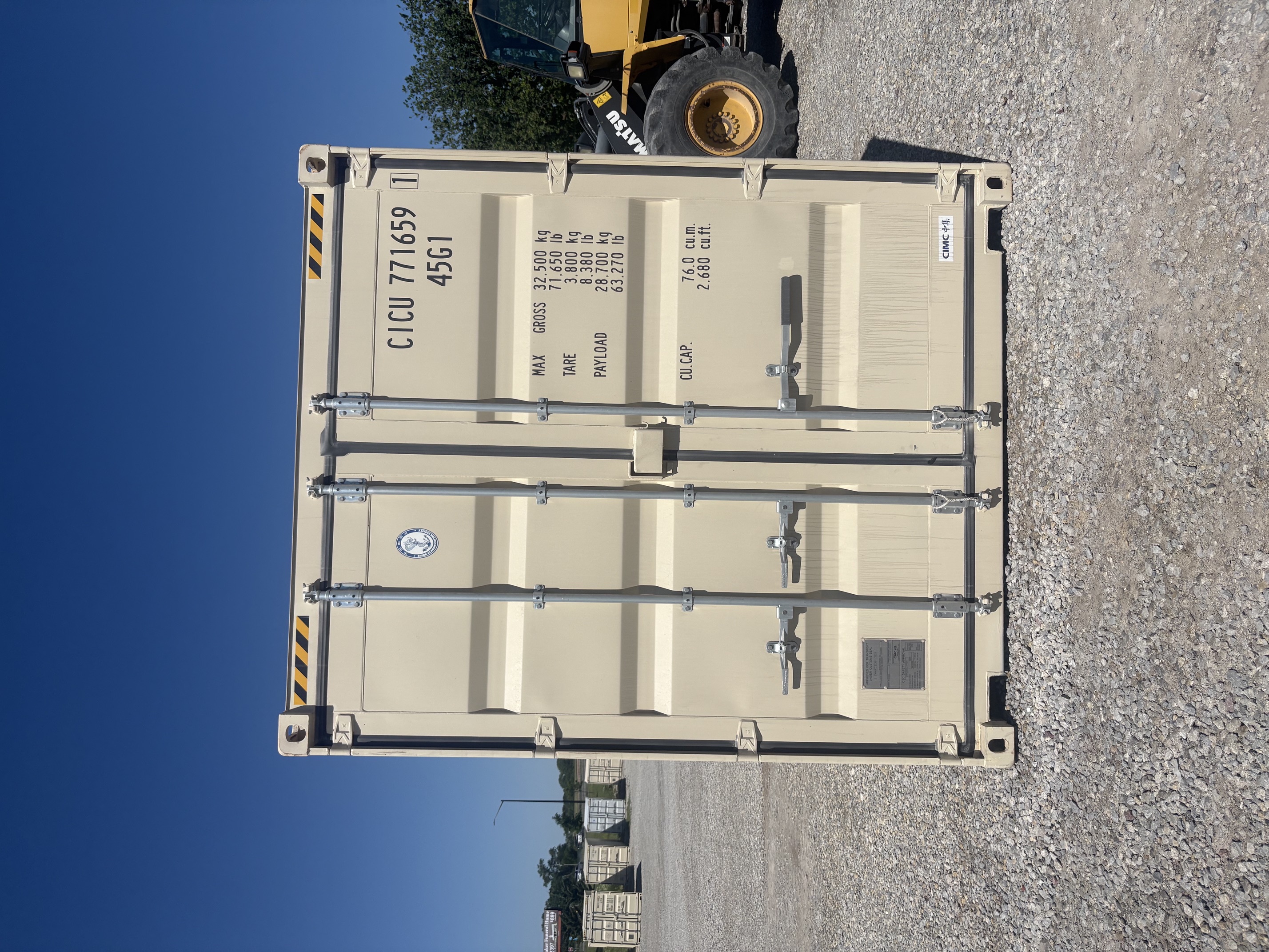 Front view of the product