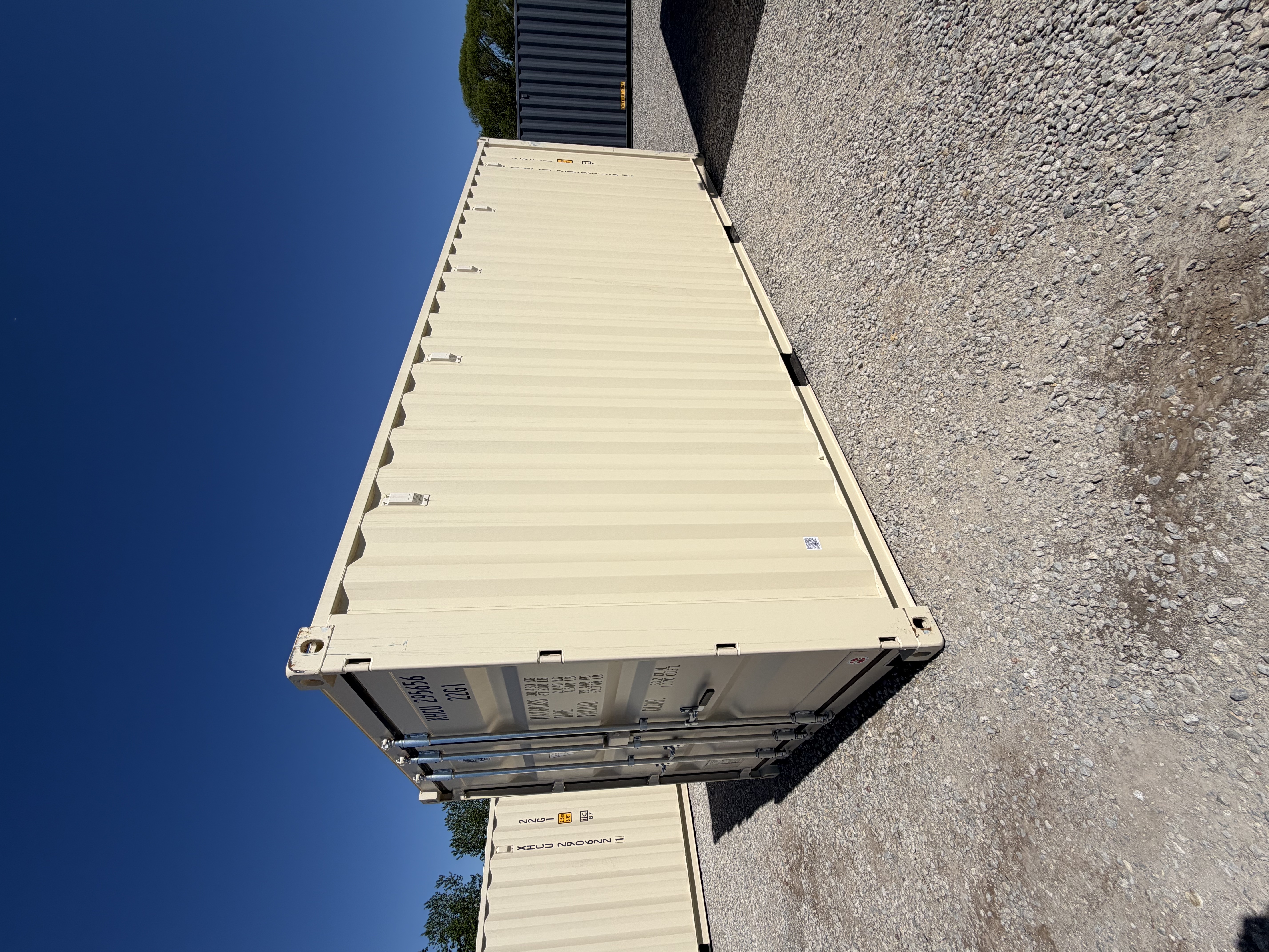 Front corner view of the product