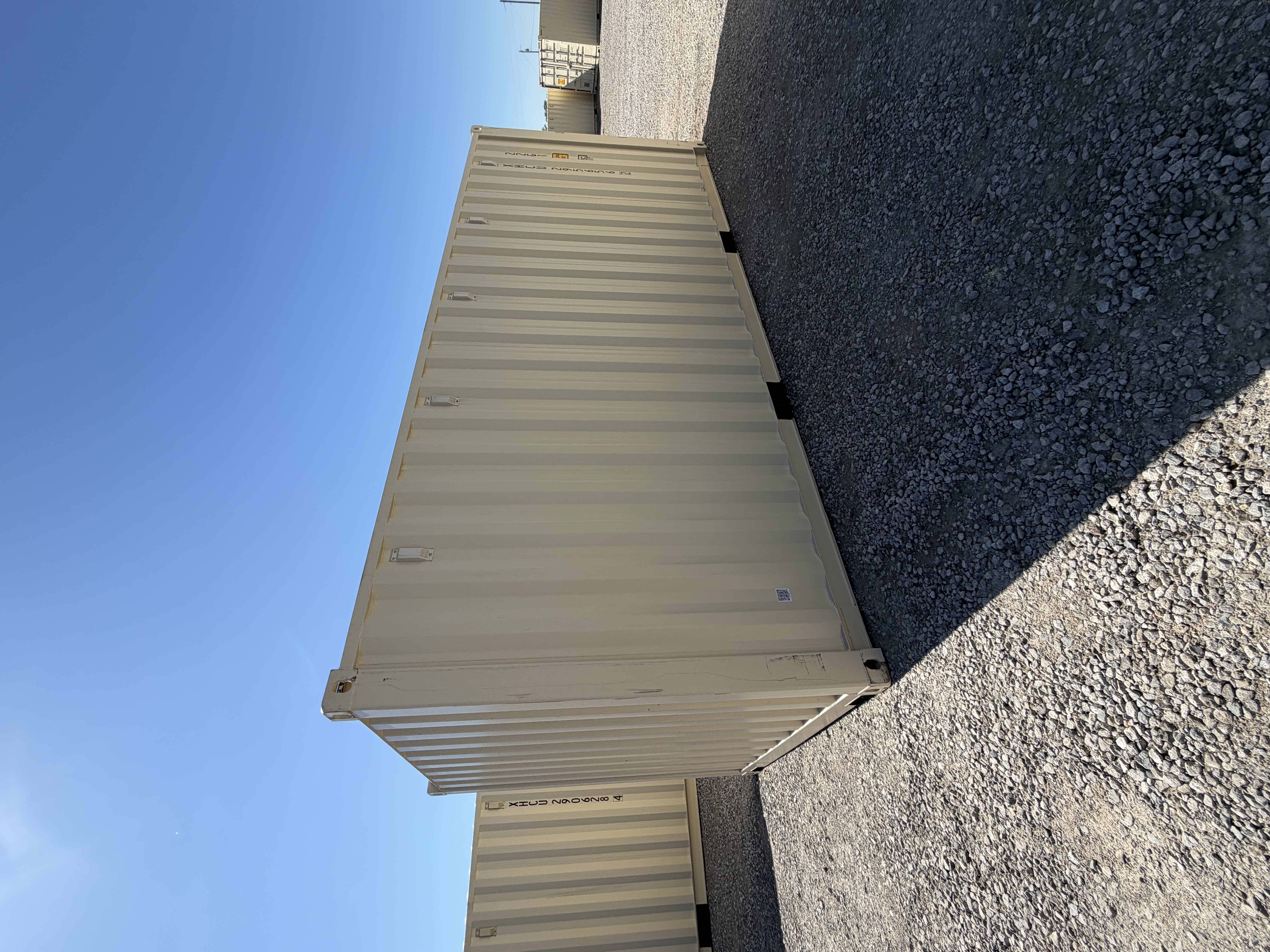 Rear corner view of the product