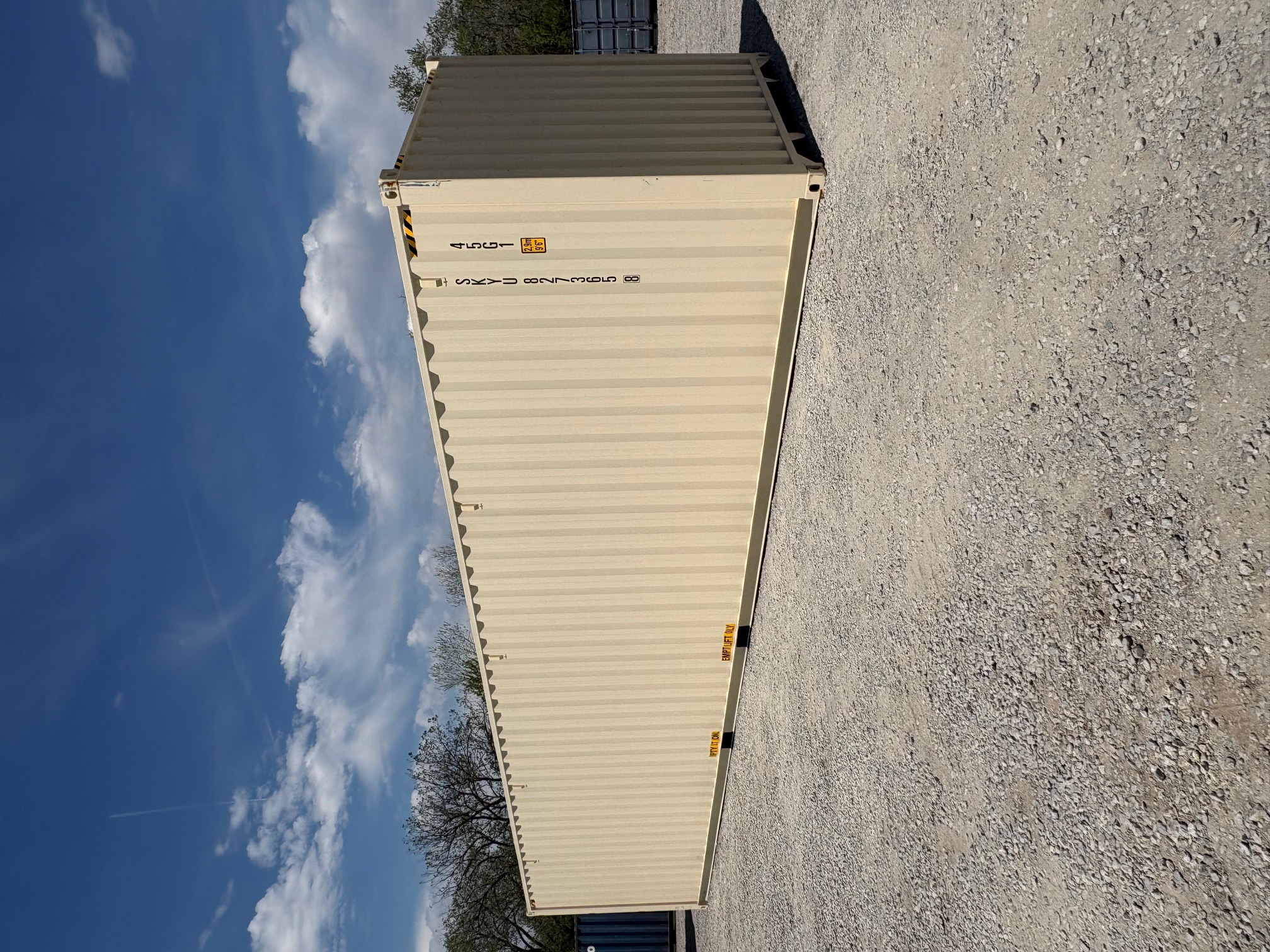 Rear corner view of the product