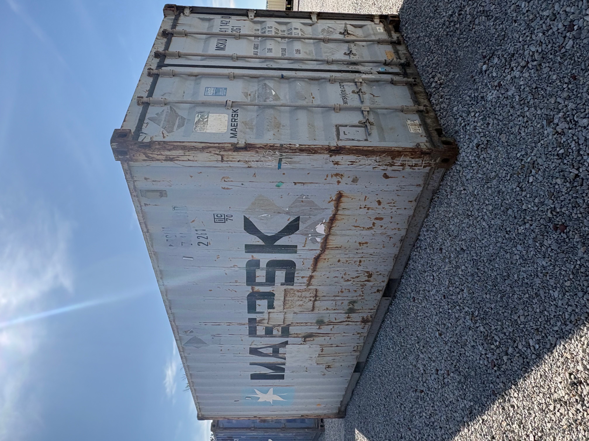 Front corner view of the product