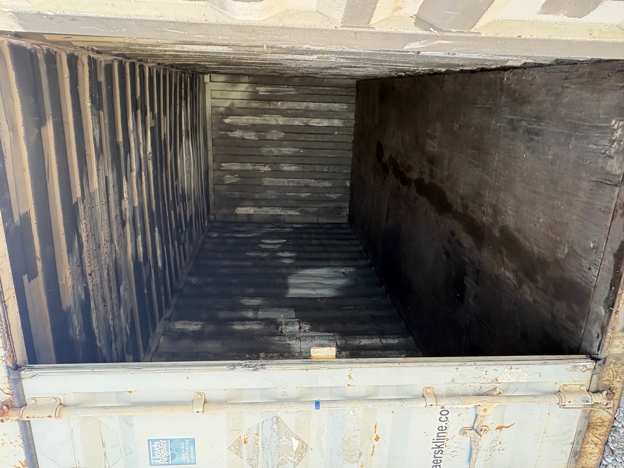 Interior view of the product