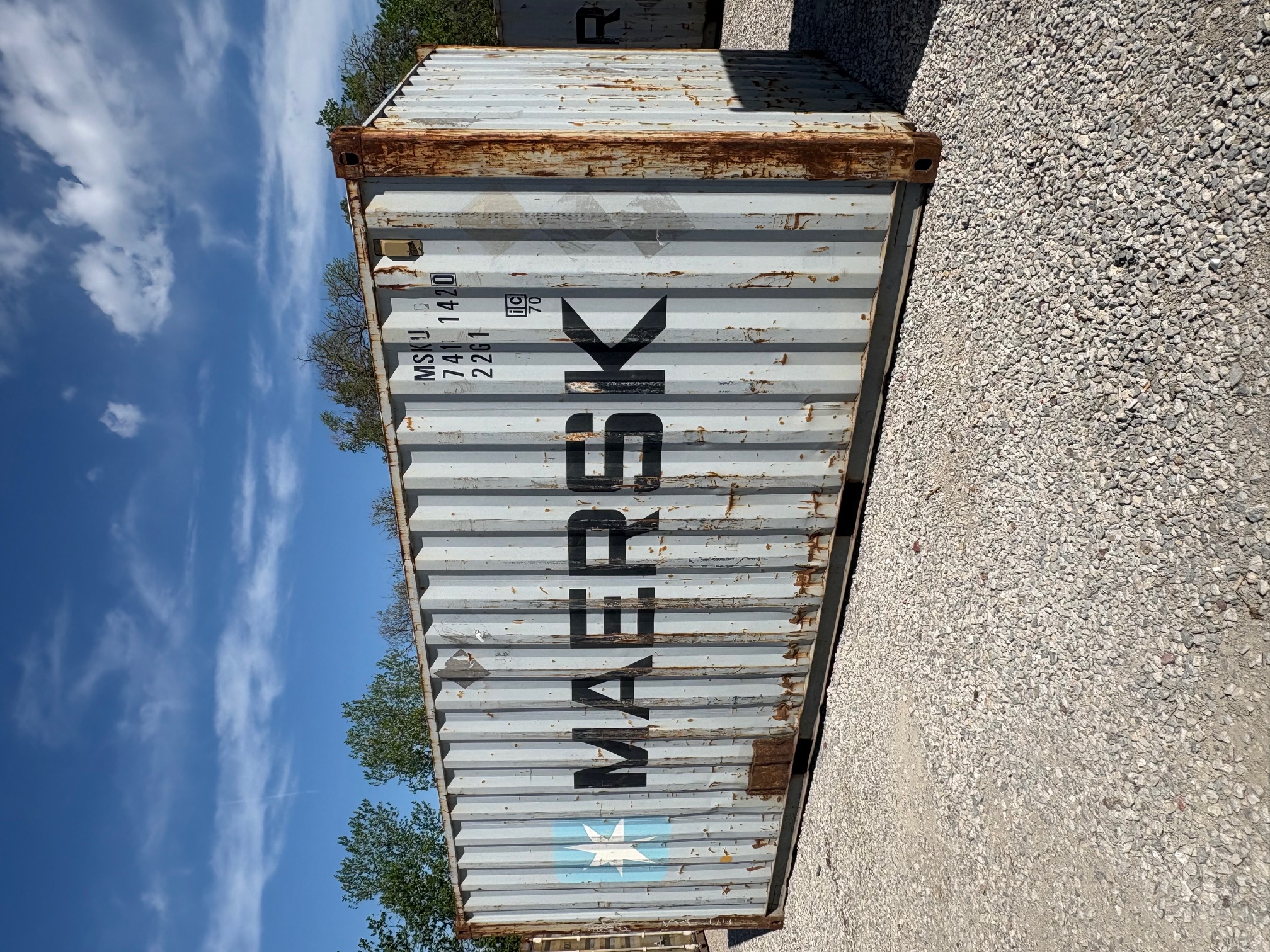 Rear corner view of the product