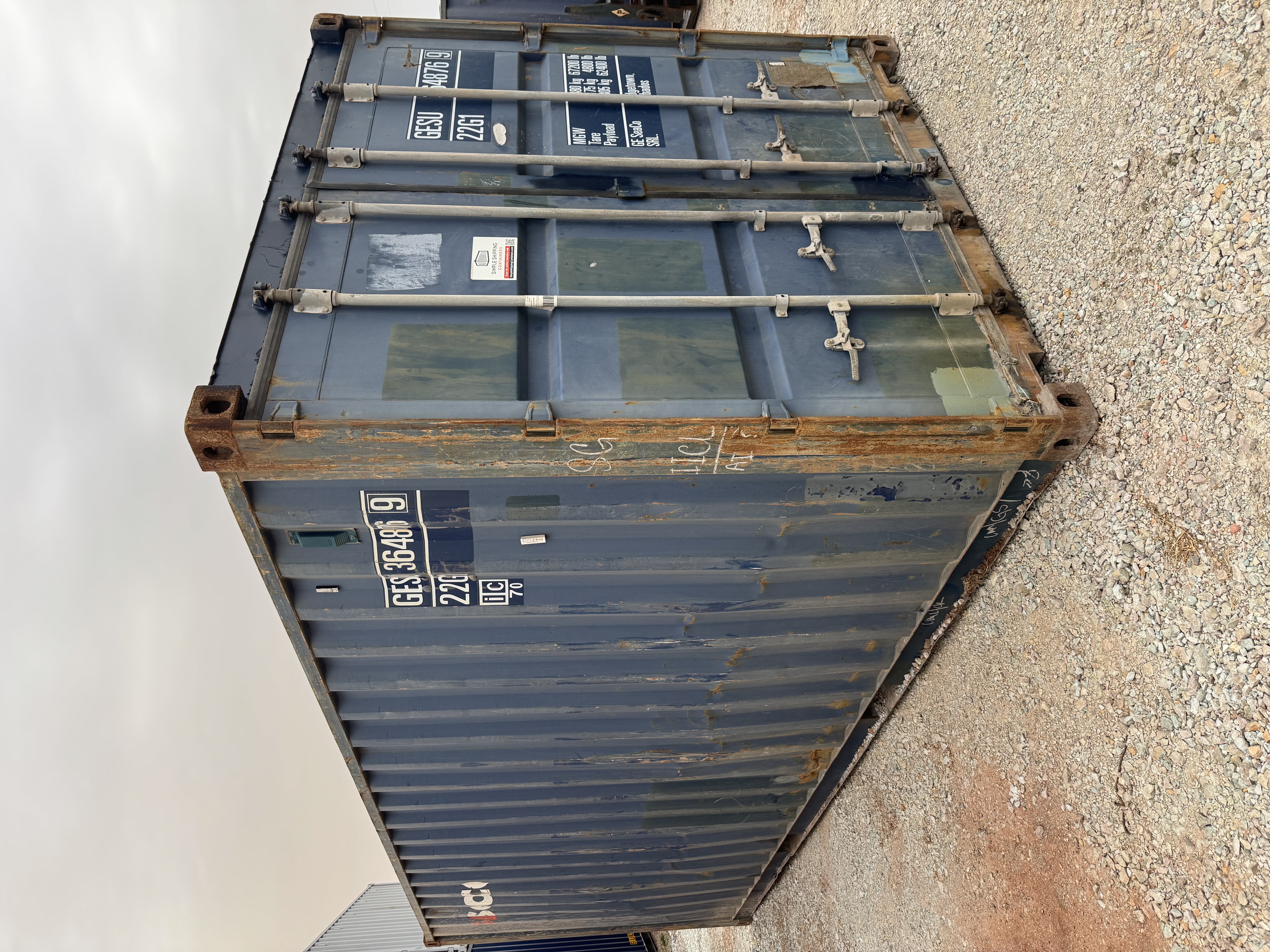 Front corner view of the product