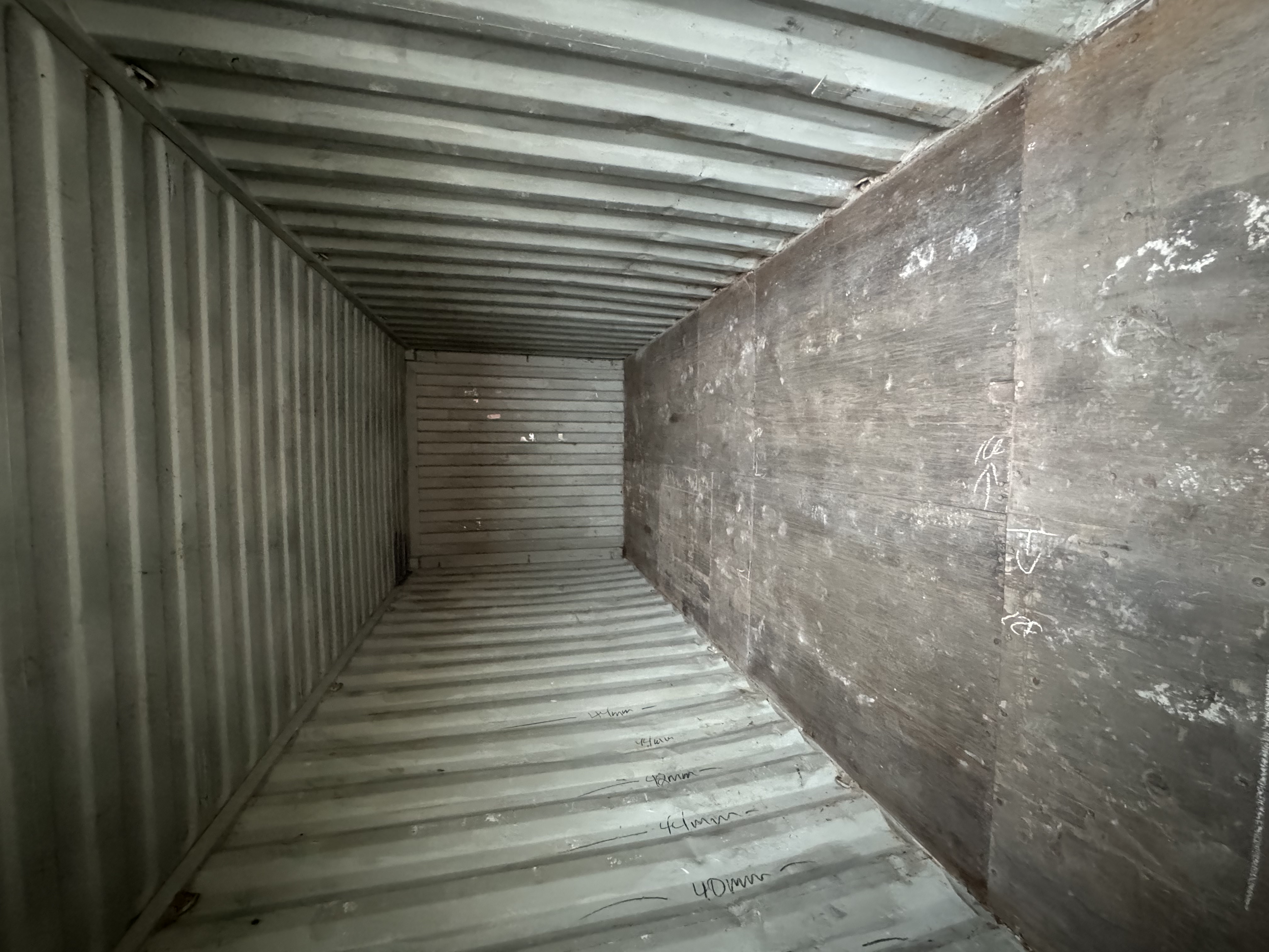 Rear corner view of the product