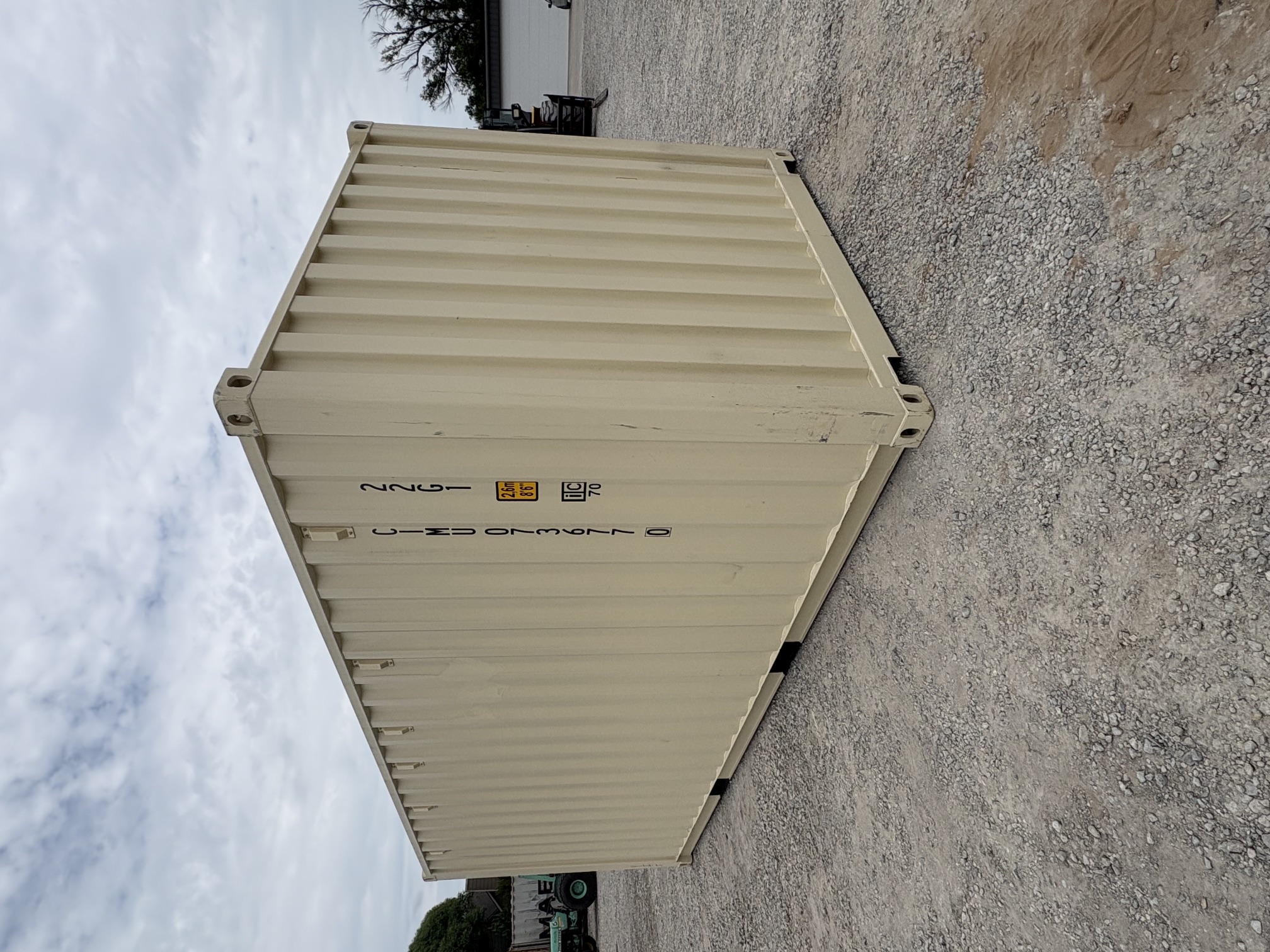 Rear corner view of the product