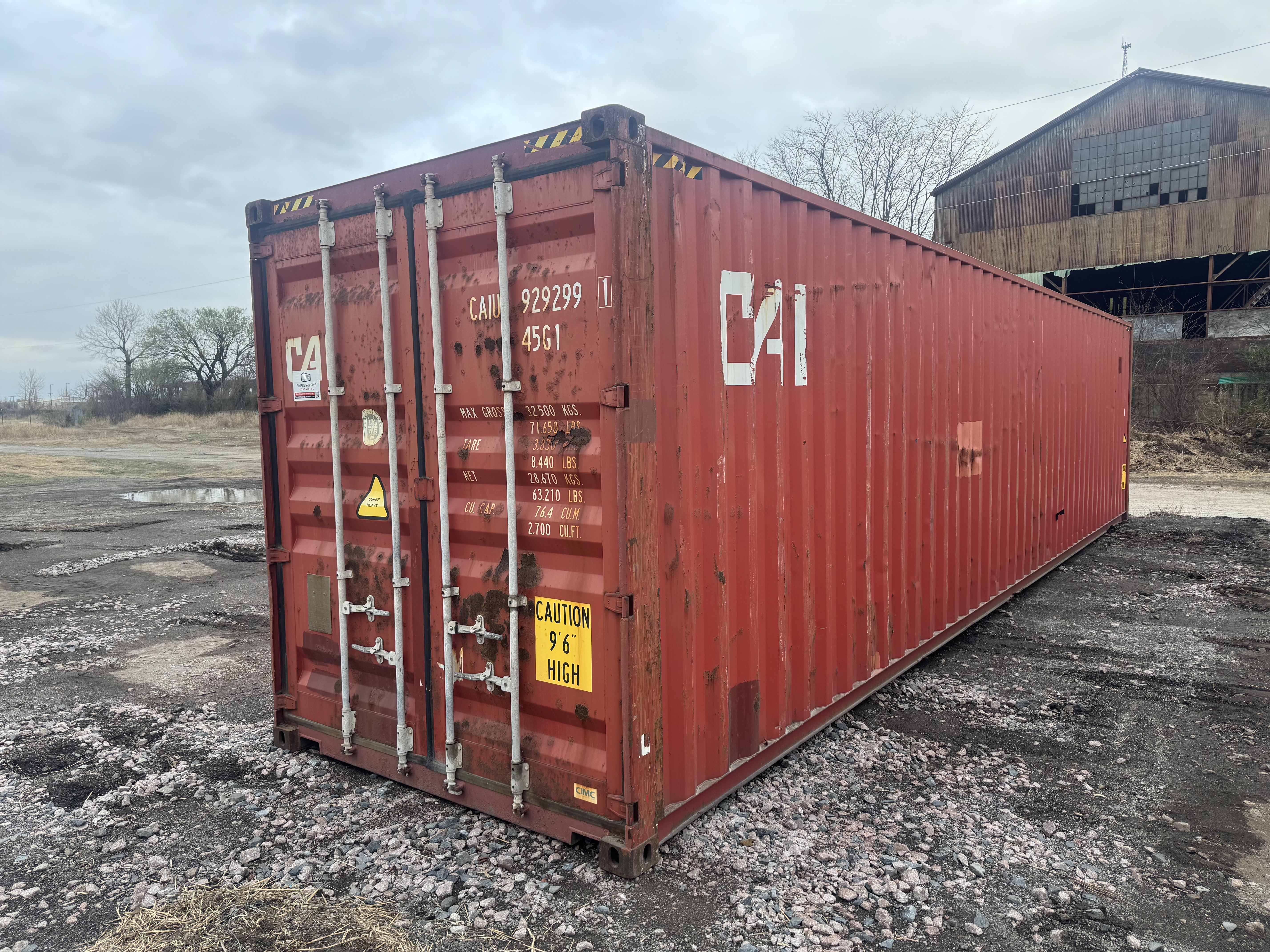 Front corner view of the product