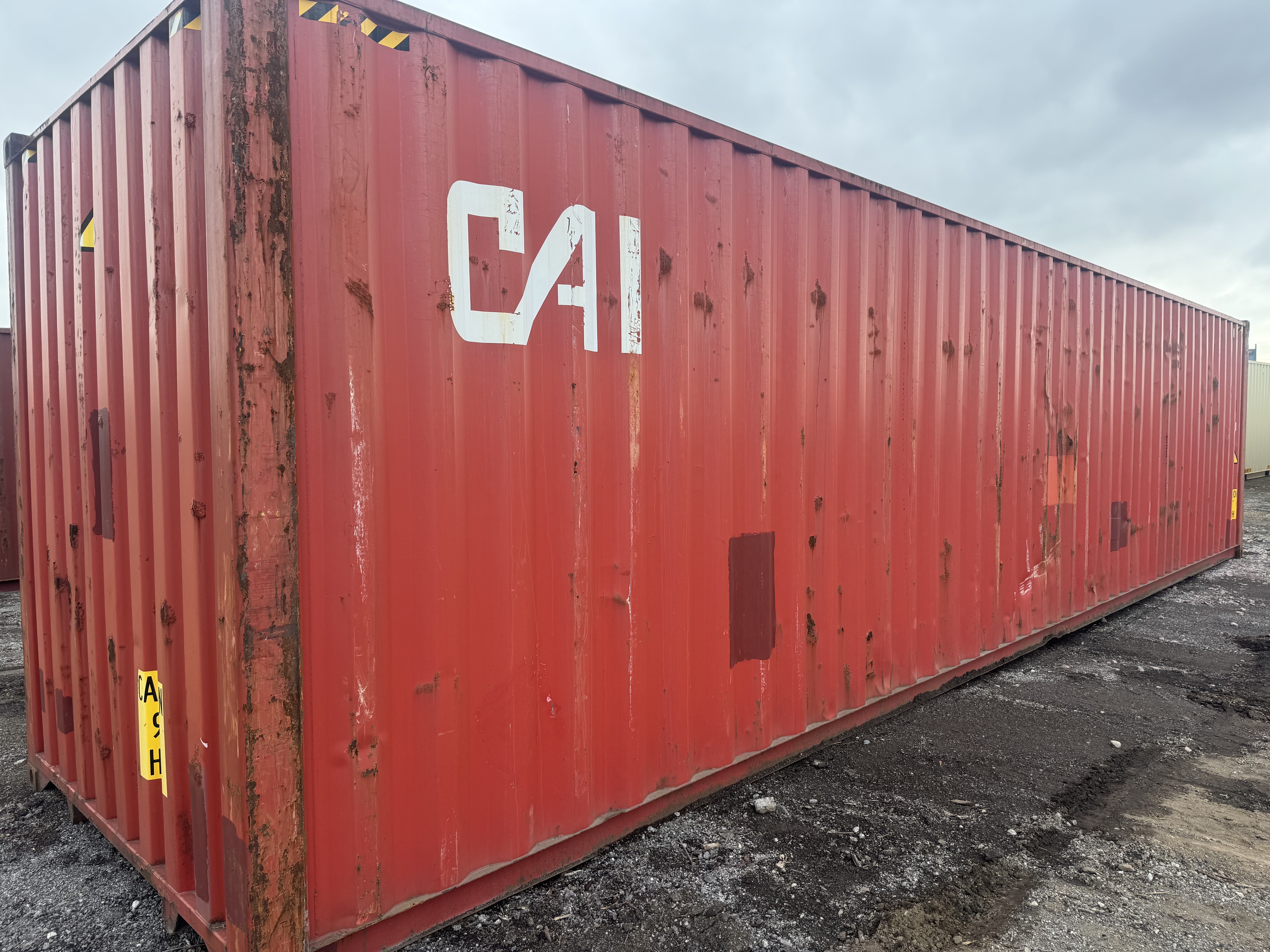 Rear corner view of the product