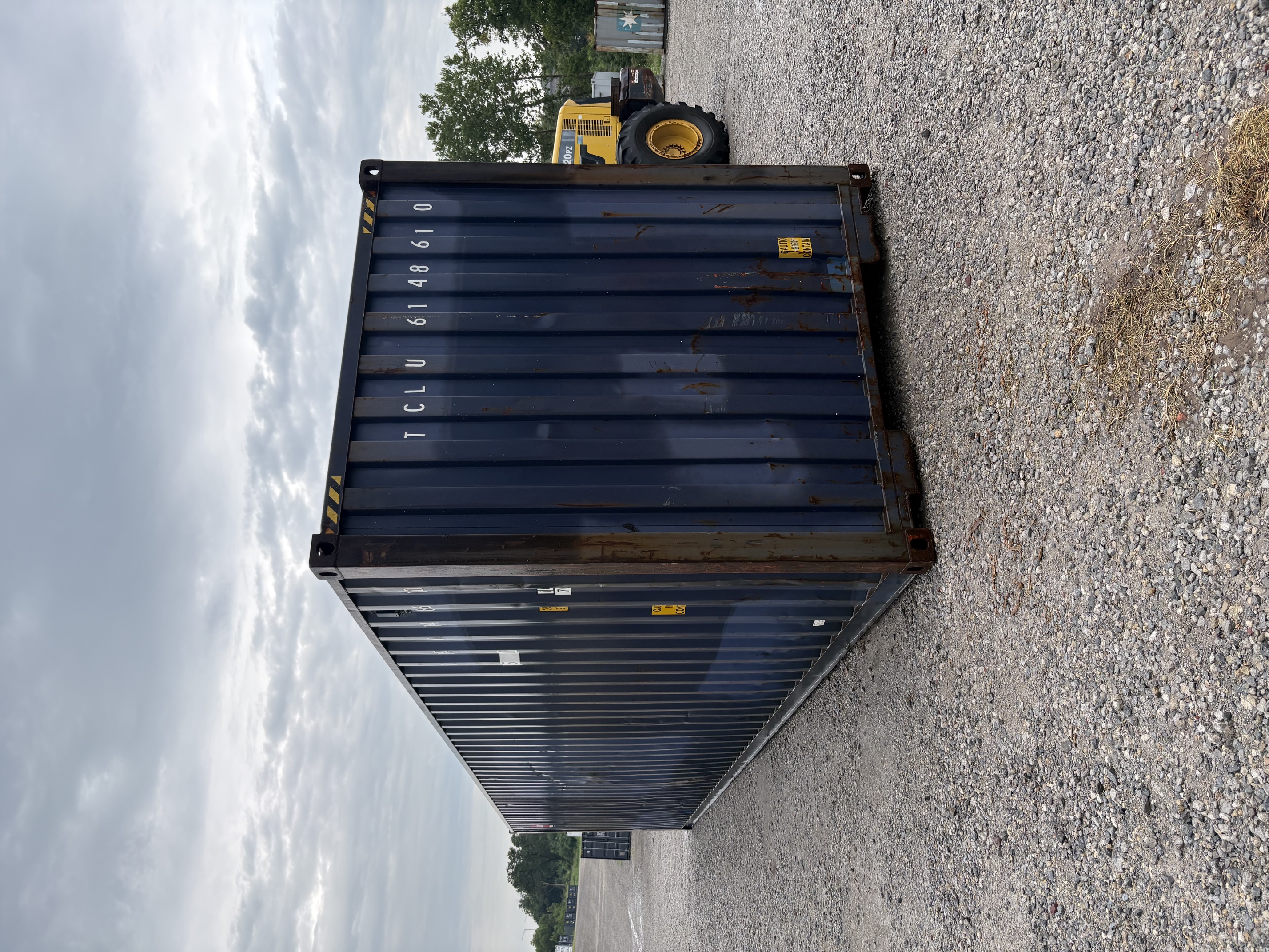 Rear corner view of the product