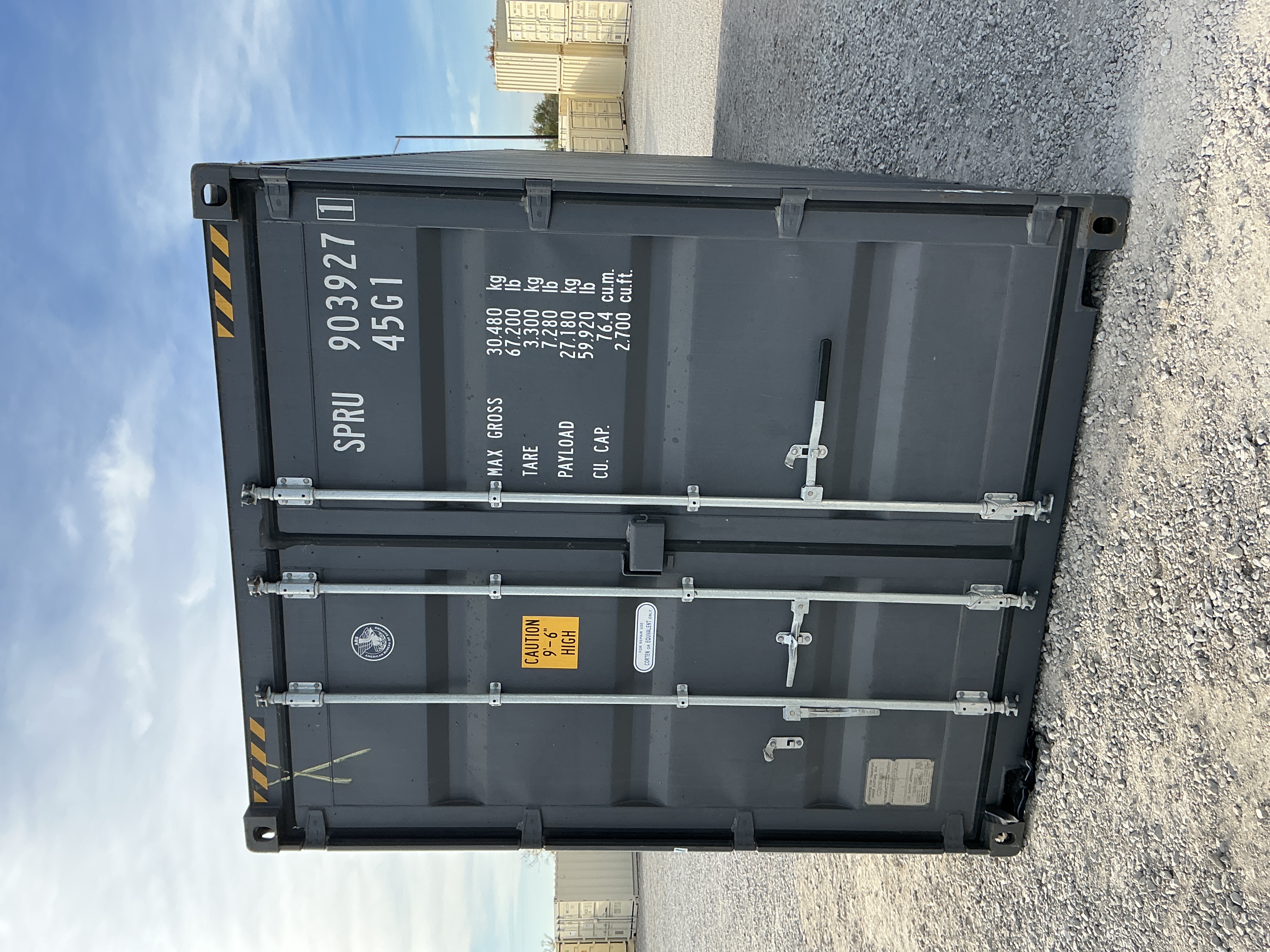 Front view of the product