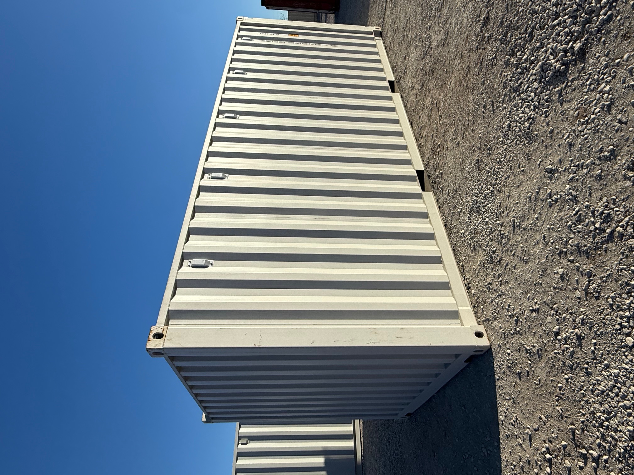 Rear corner view of the product