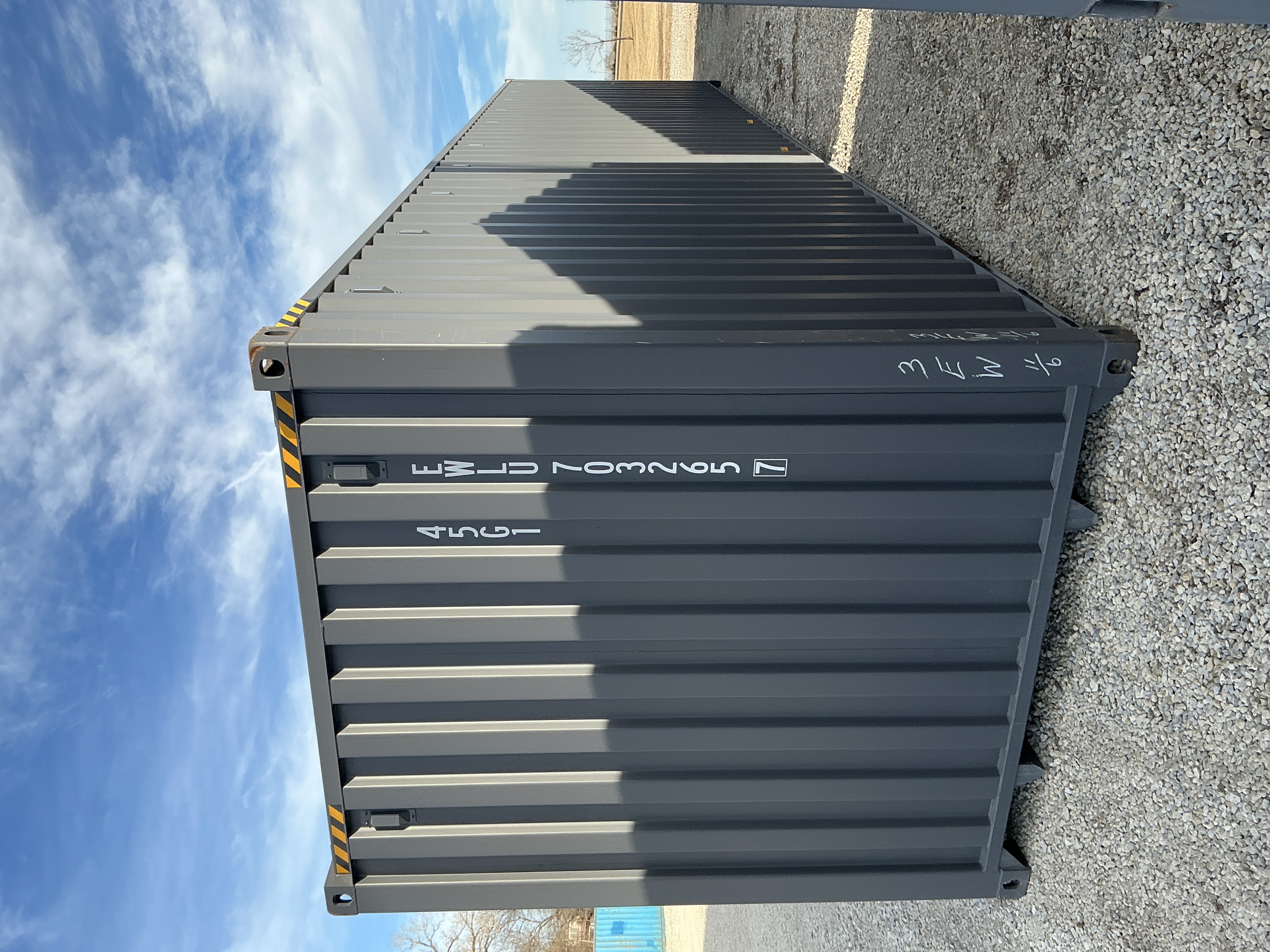 Rear corner view of the product