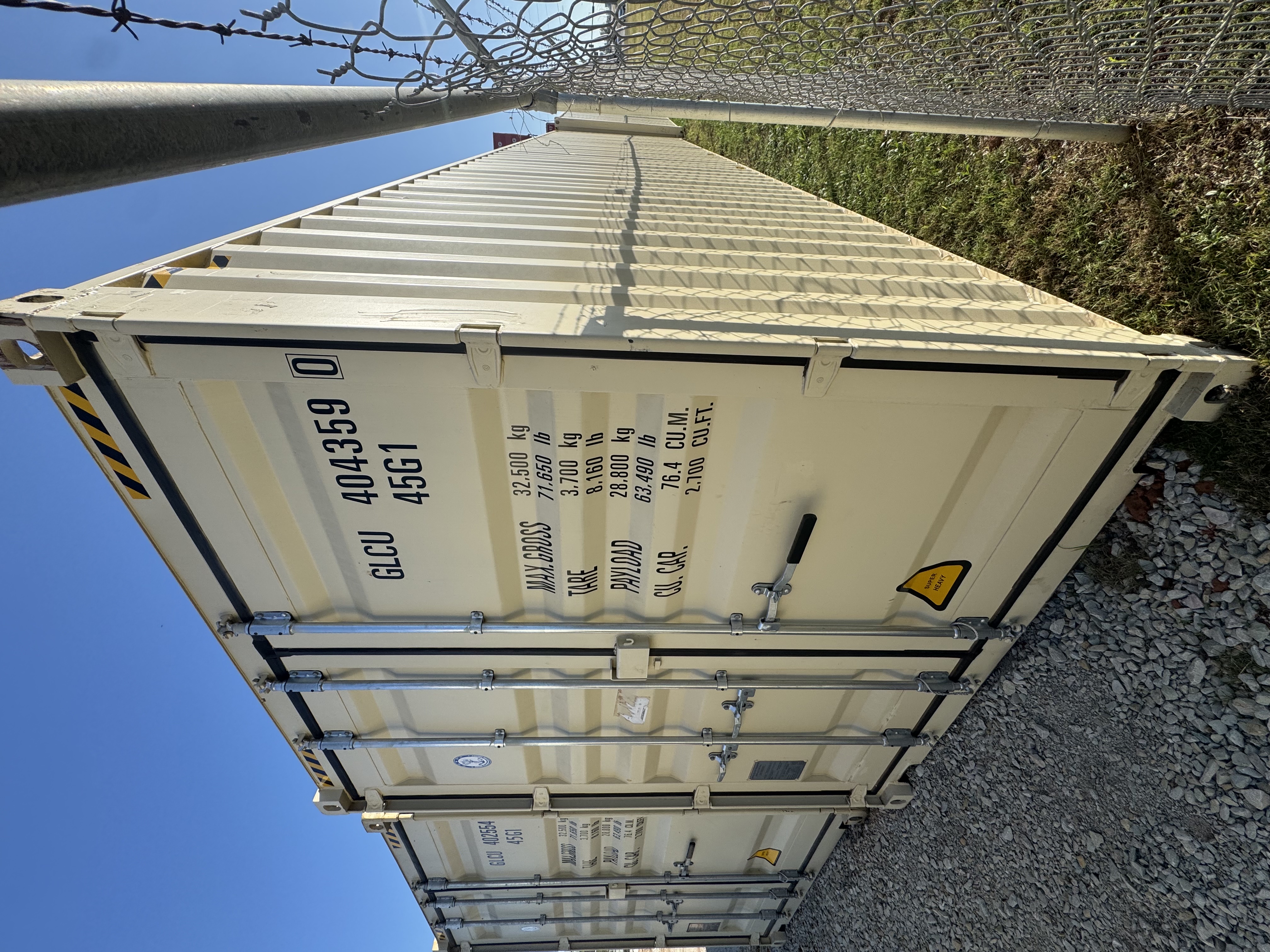 Front corner view of the product