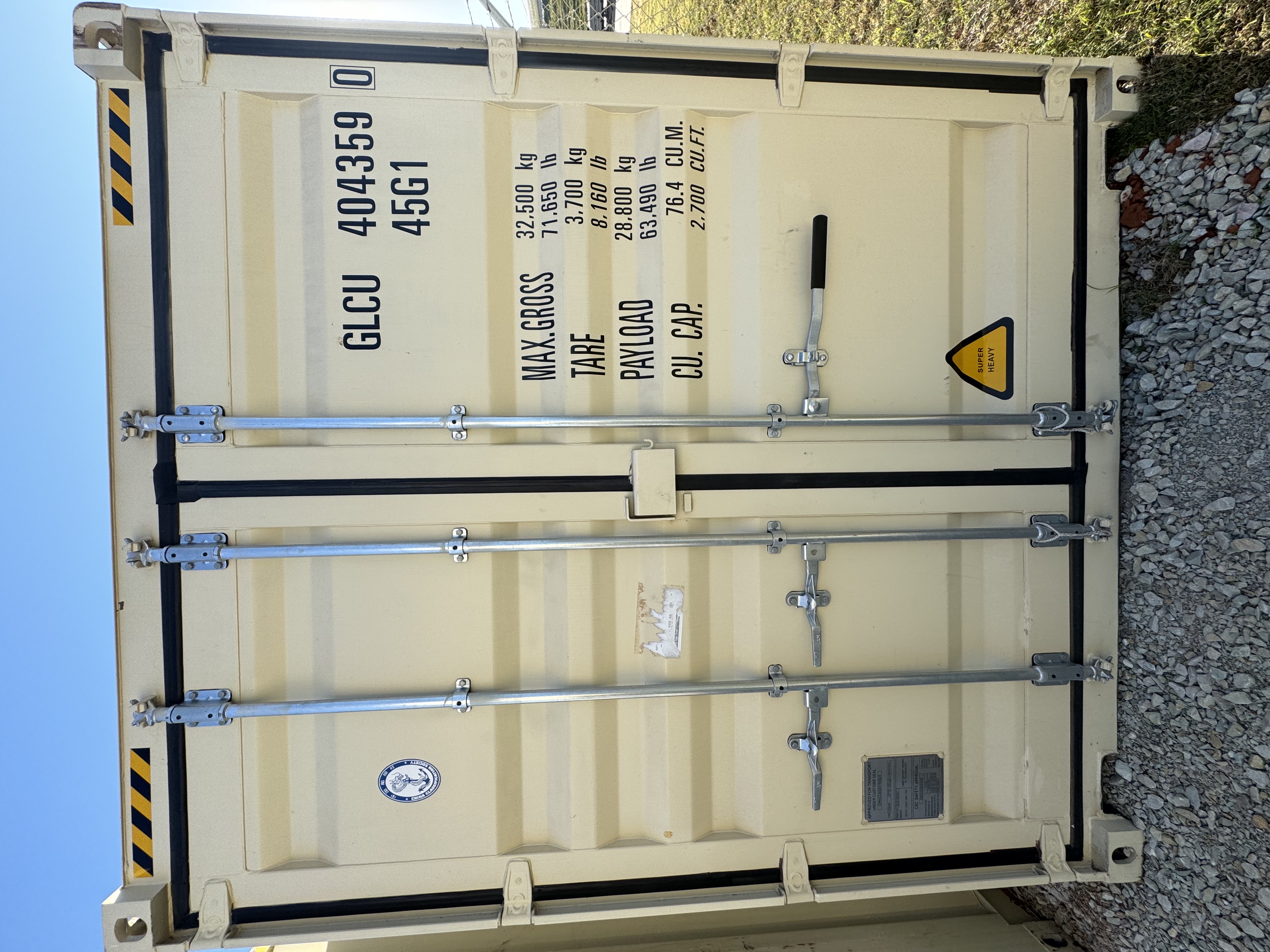 Front view of the product