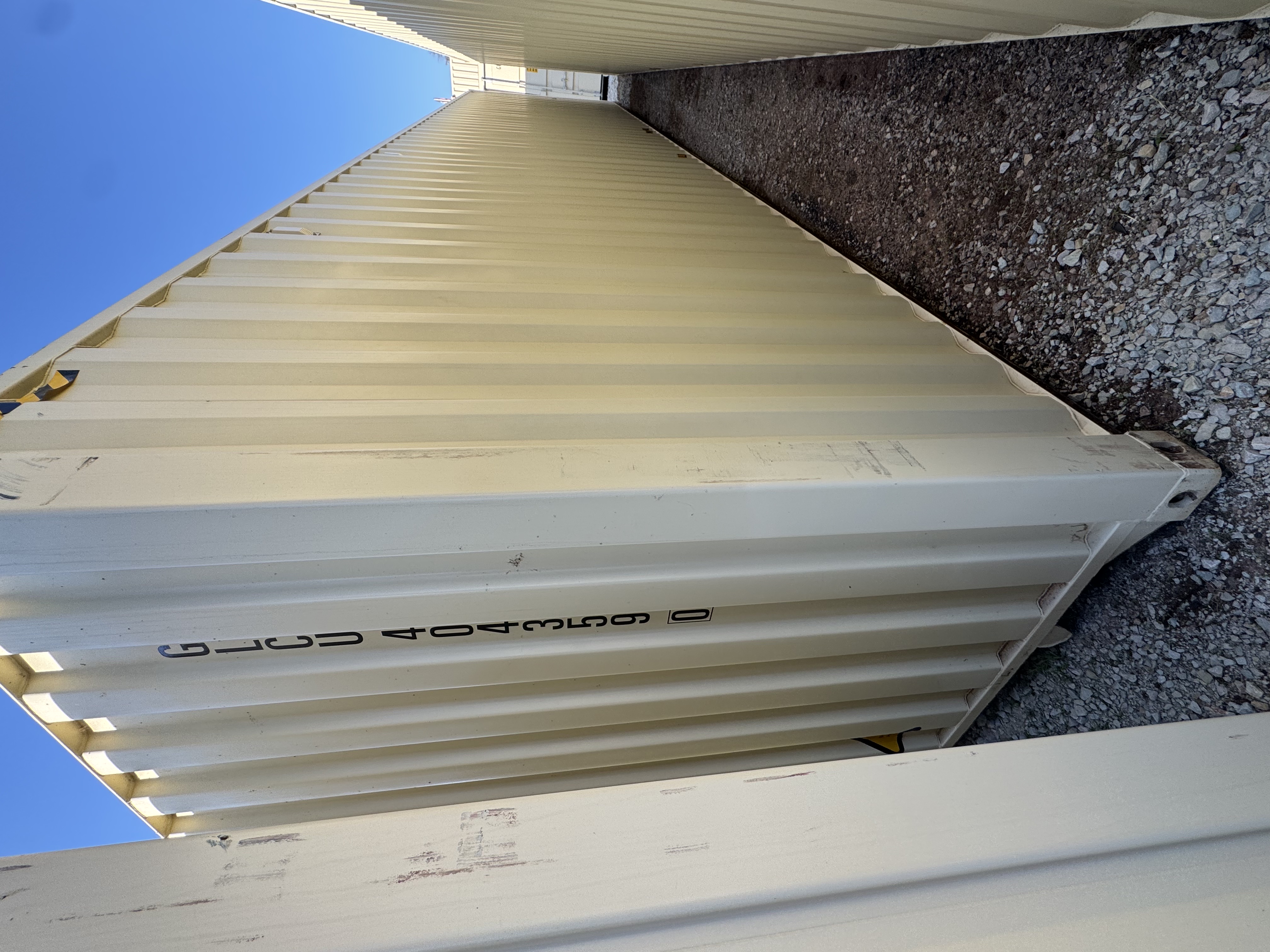 Rear corner view of the product