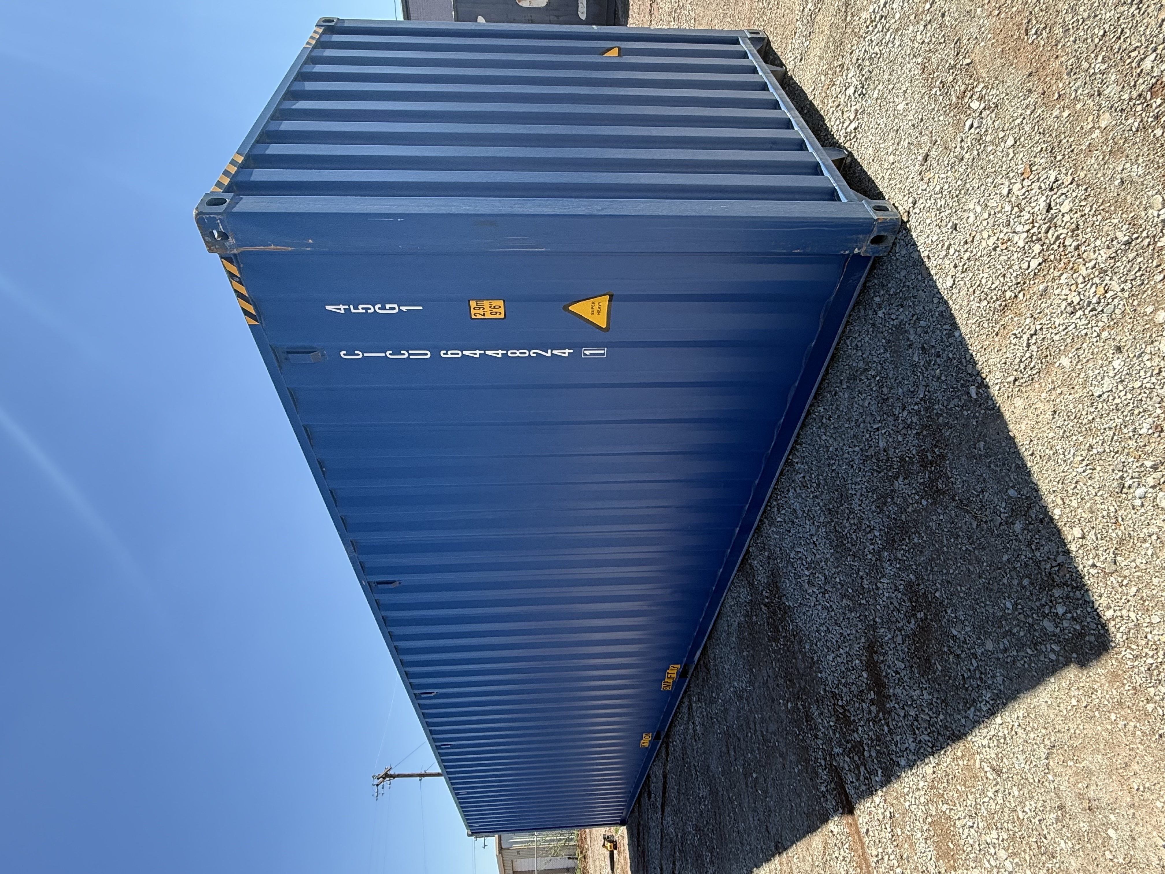 Front corner view of the product