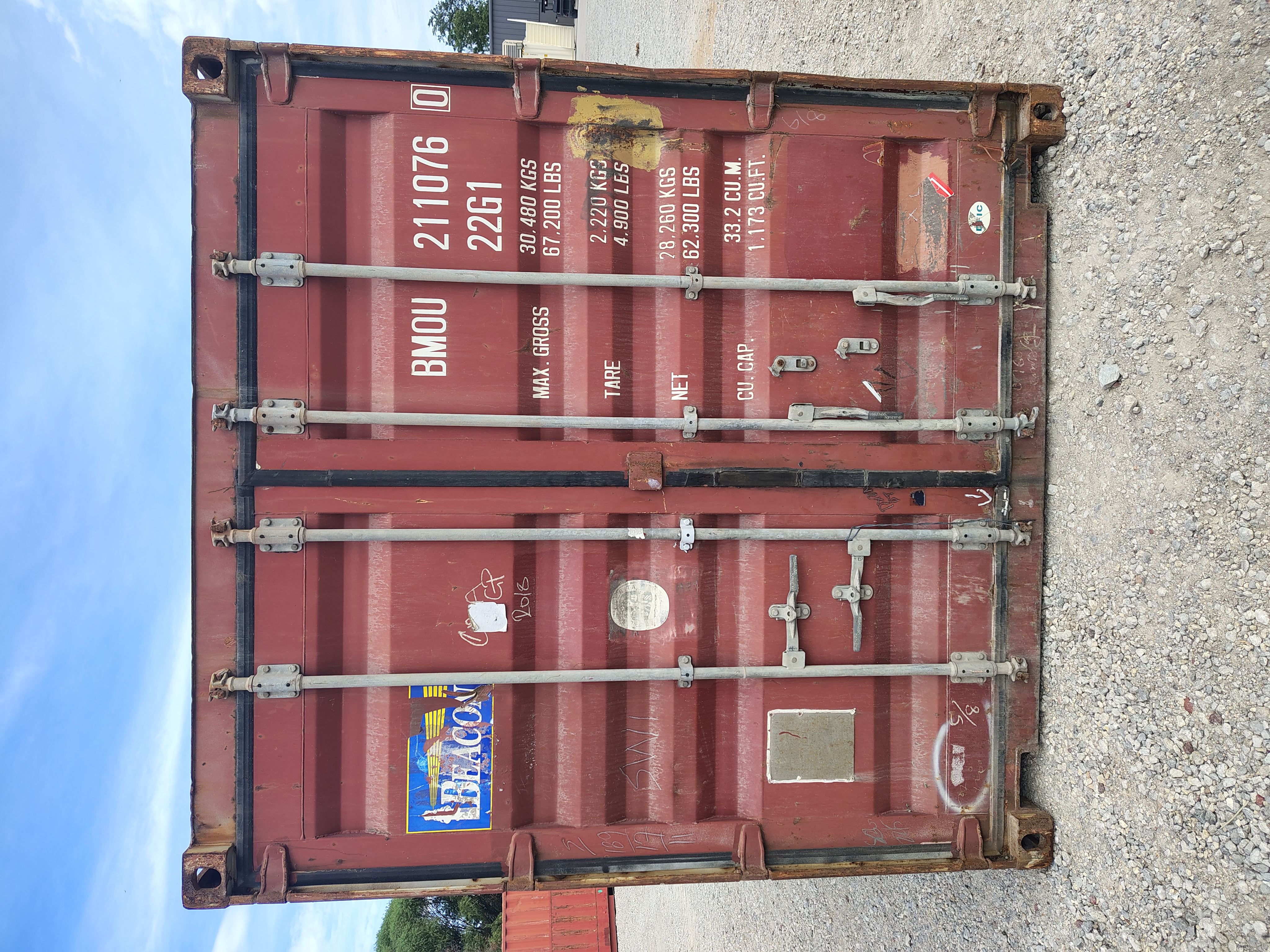 Front view of the product