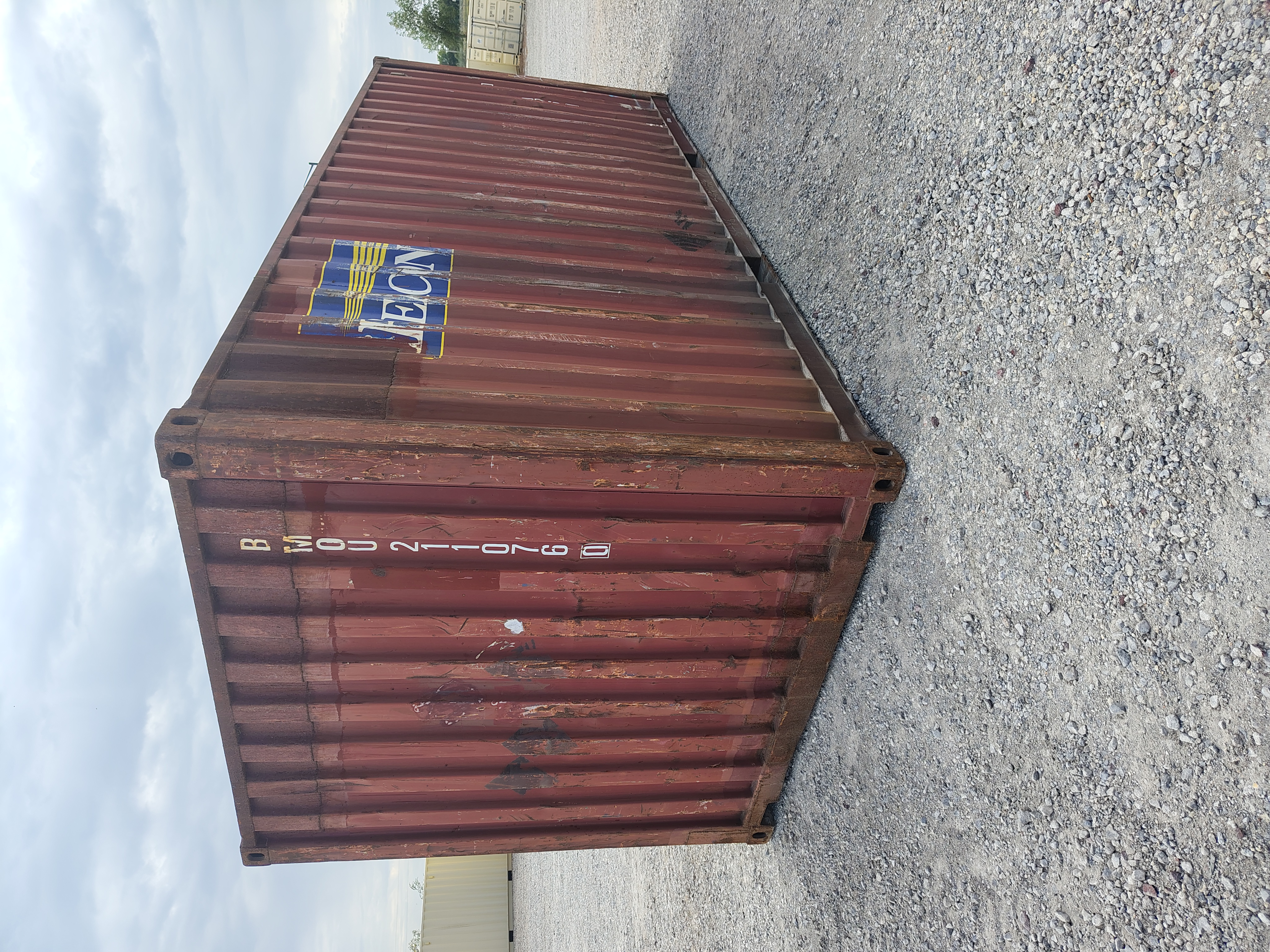 Rear corner view of the product