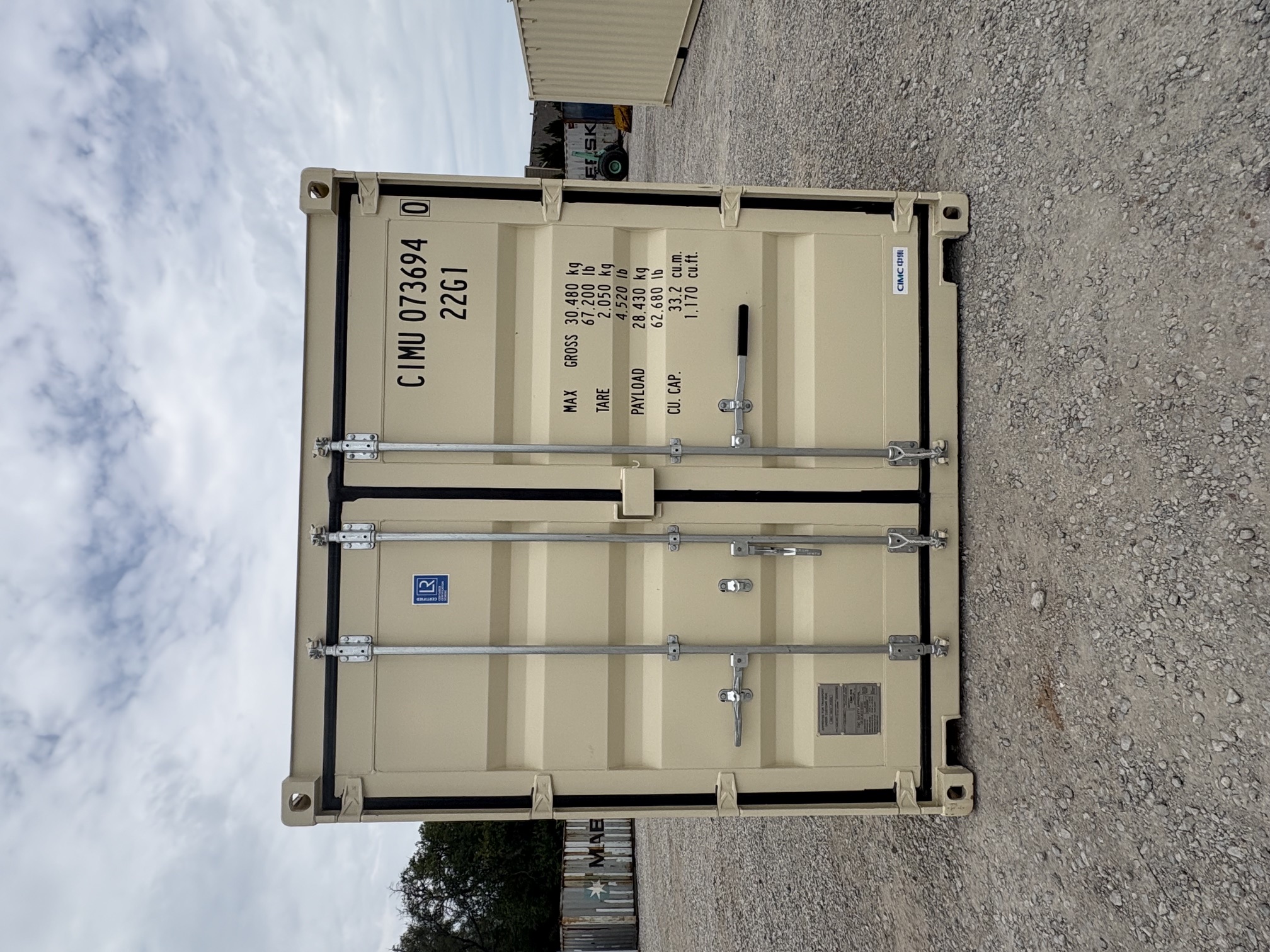 Front view of the product
