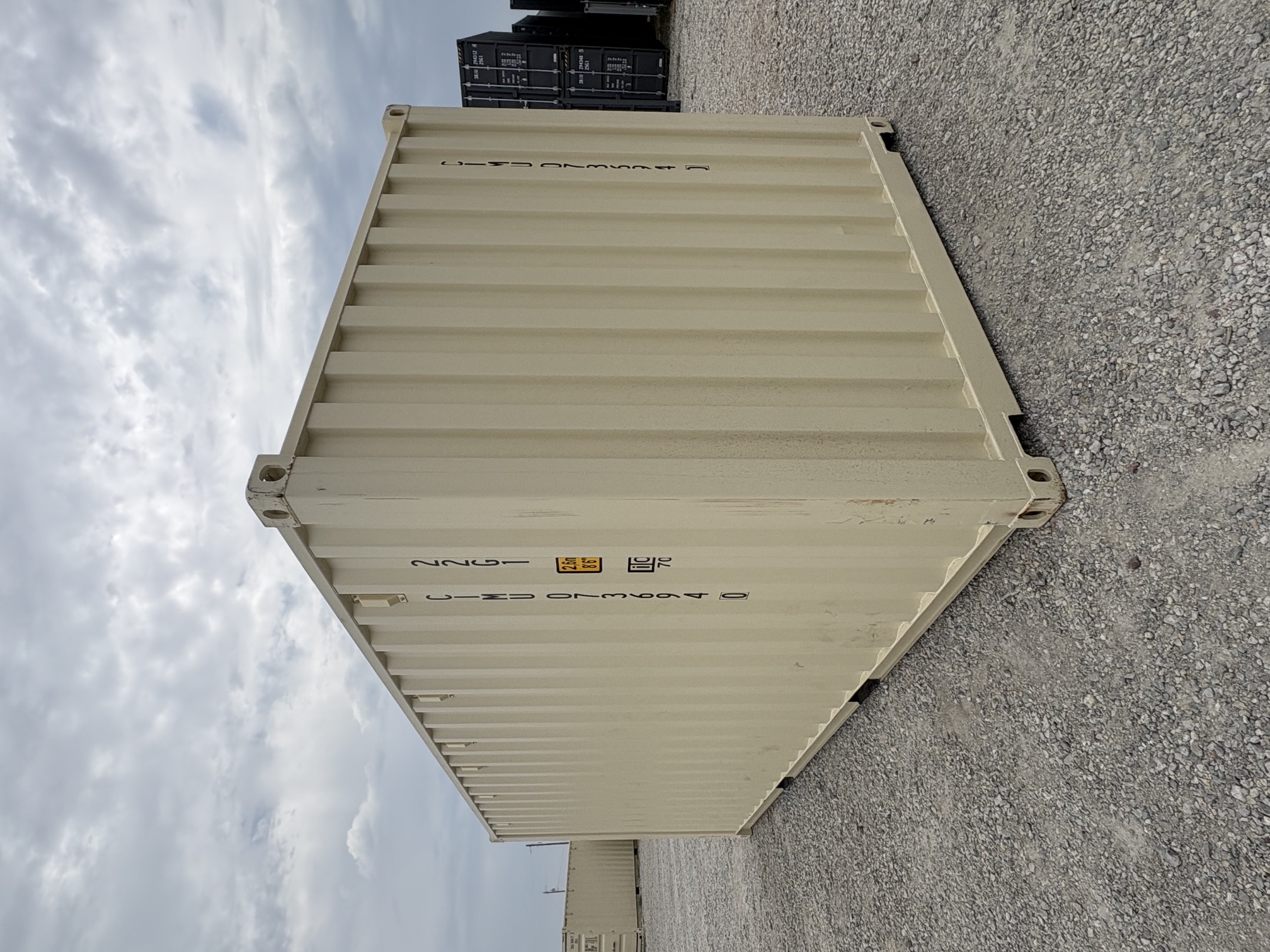 Rear corner view of the product