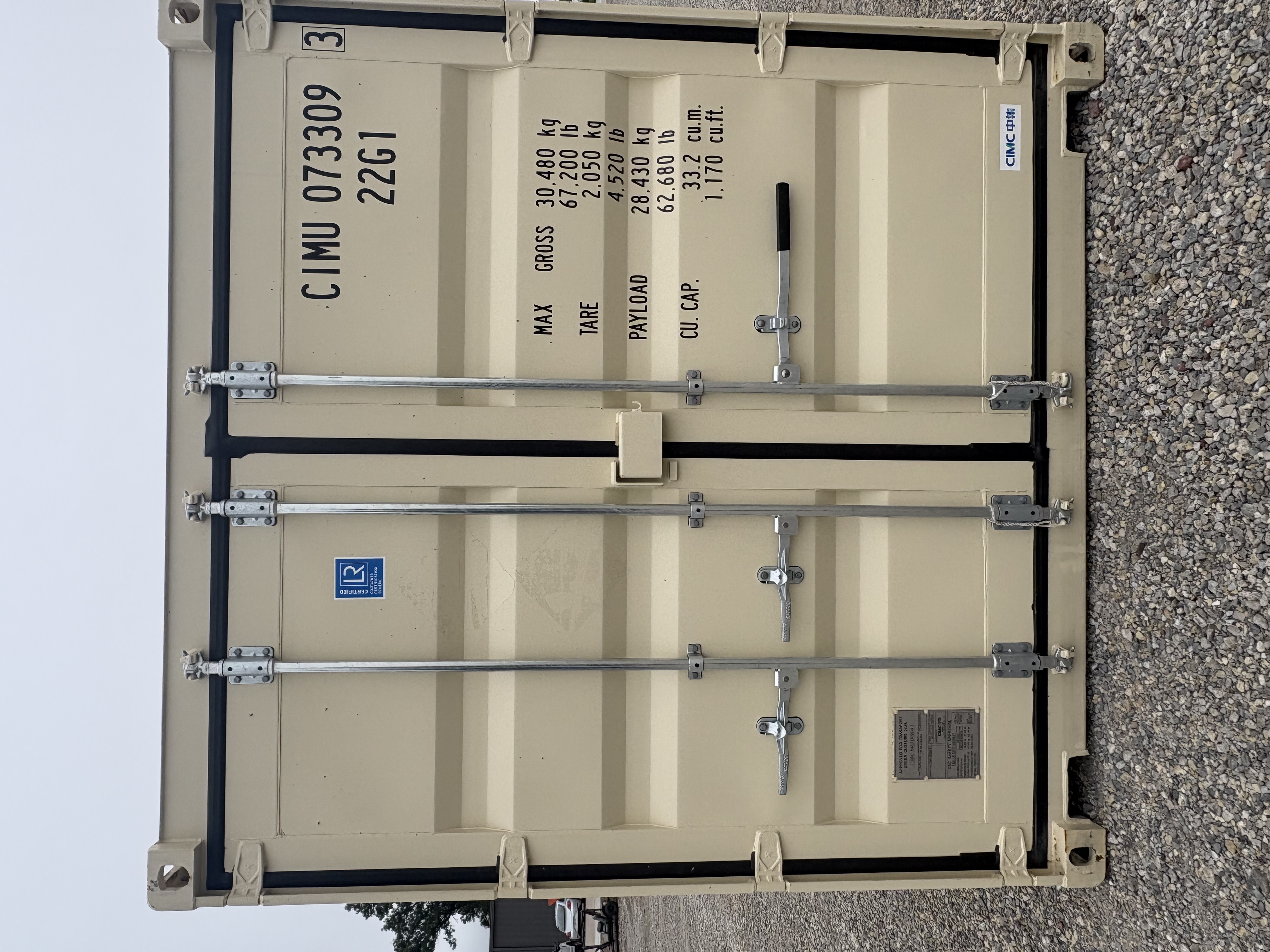 Front view of the product