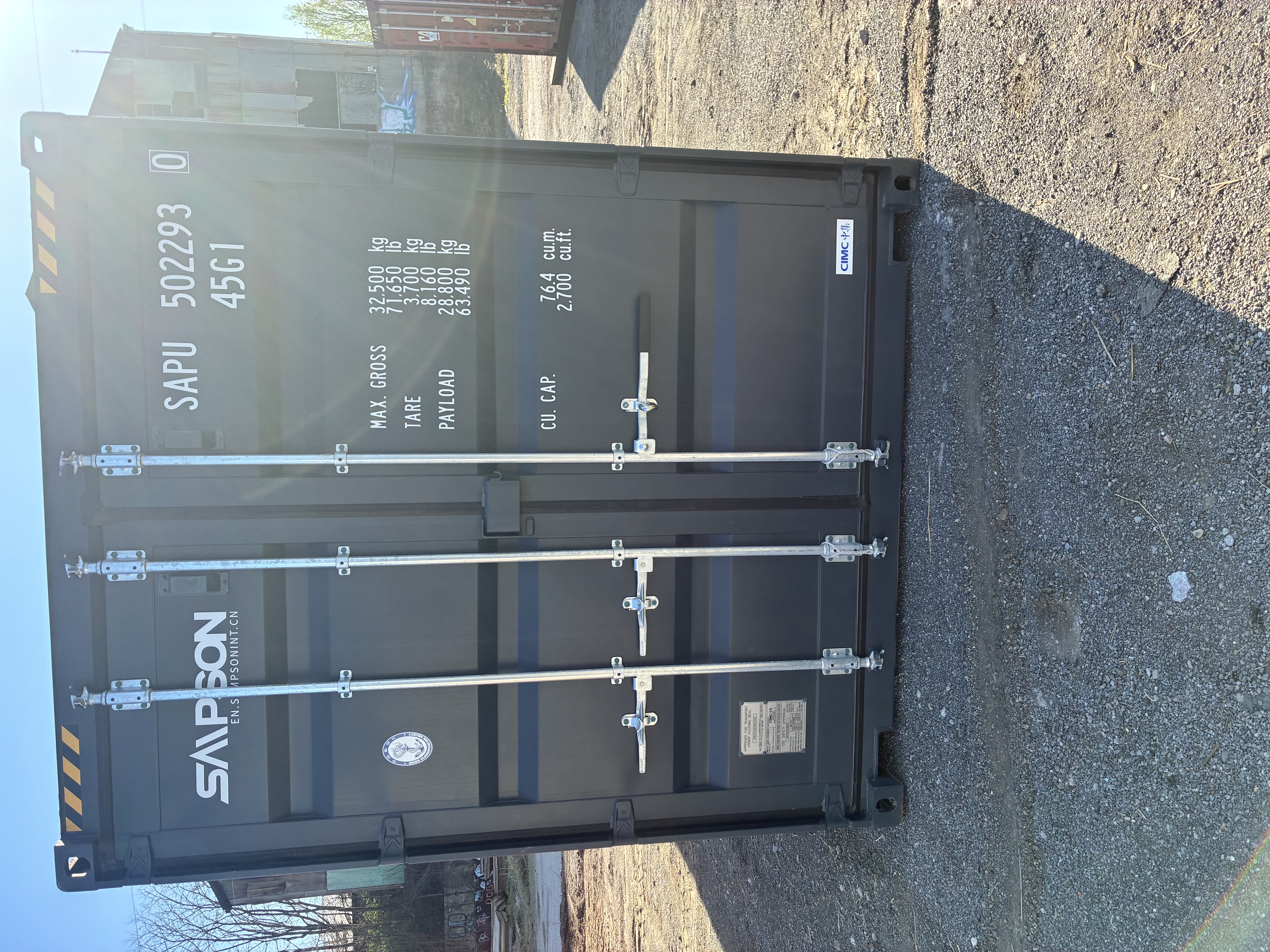 Front view of the product