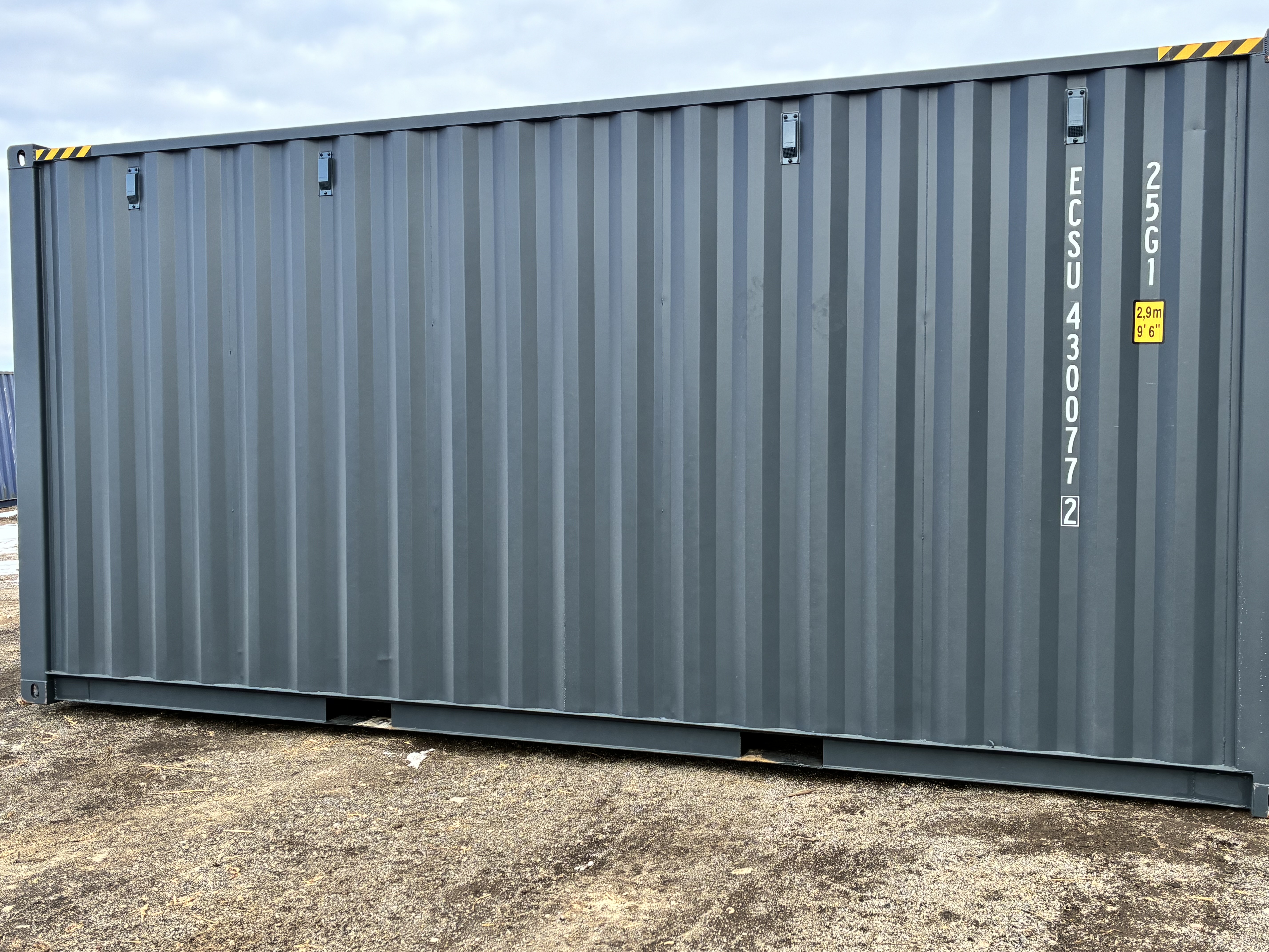 Front corner view of the product